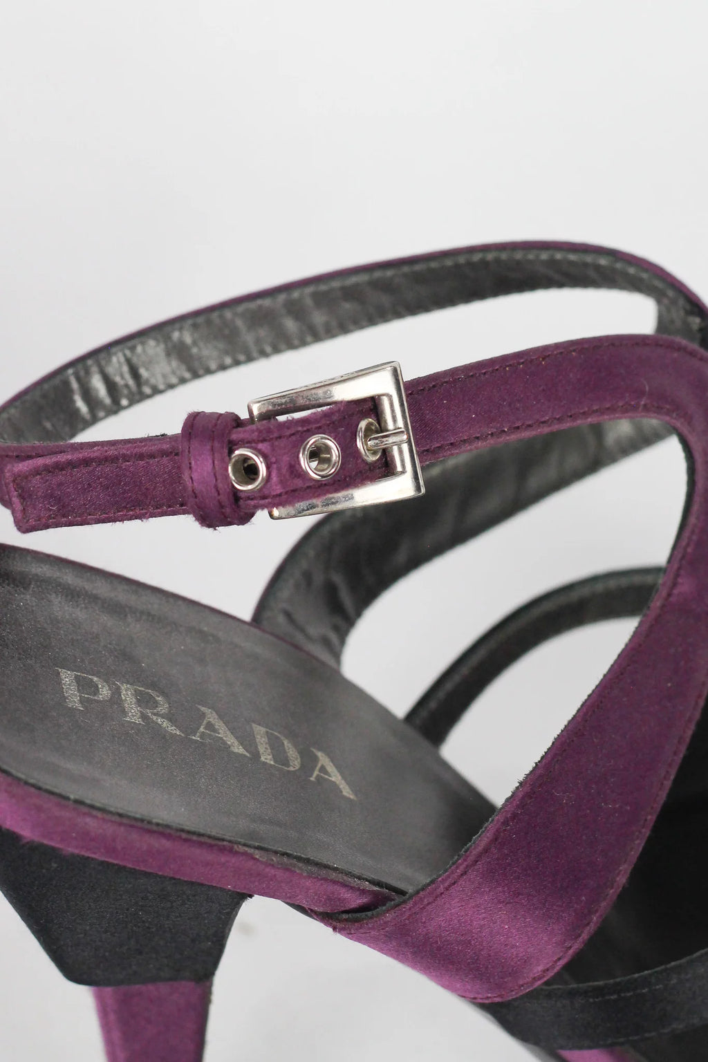Silk Satin Strappy Heeled Sandals SS2007