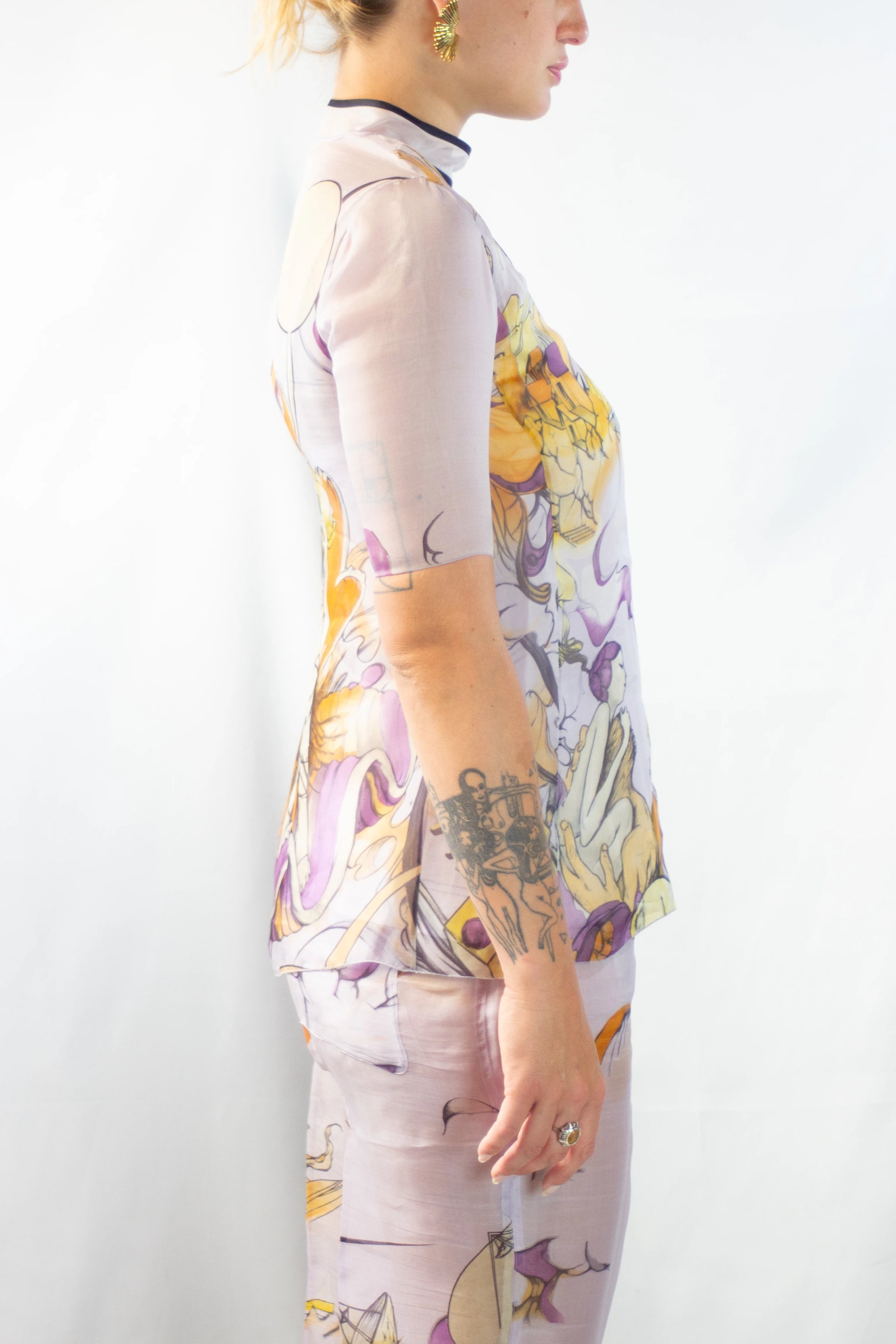 Fairies Collection Lilac Chiffon Top SS2008