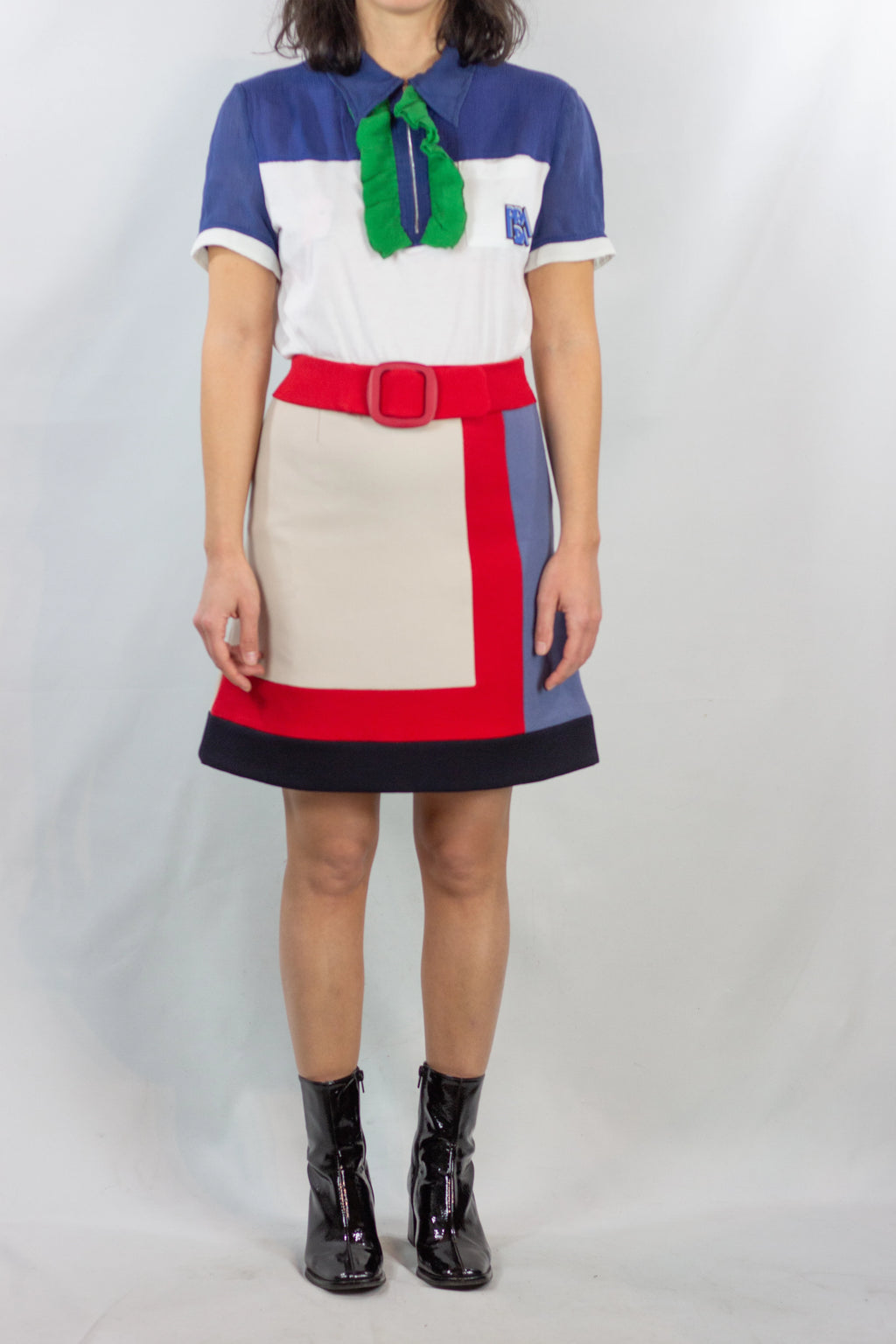 Trapeze Skirt with Maxi Buckle SS2011