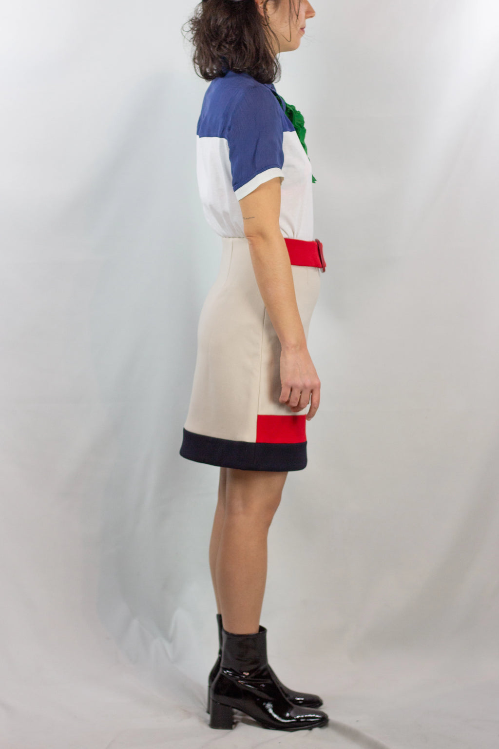 Trapeze Skirt with Maxi Buckle SS2011