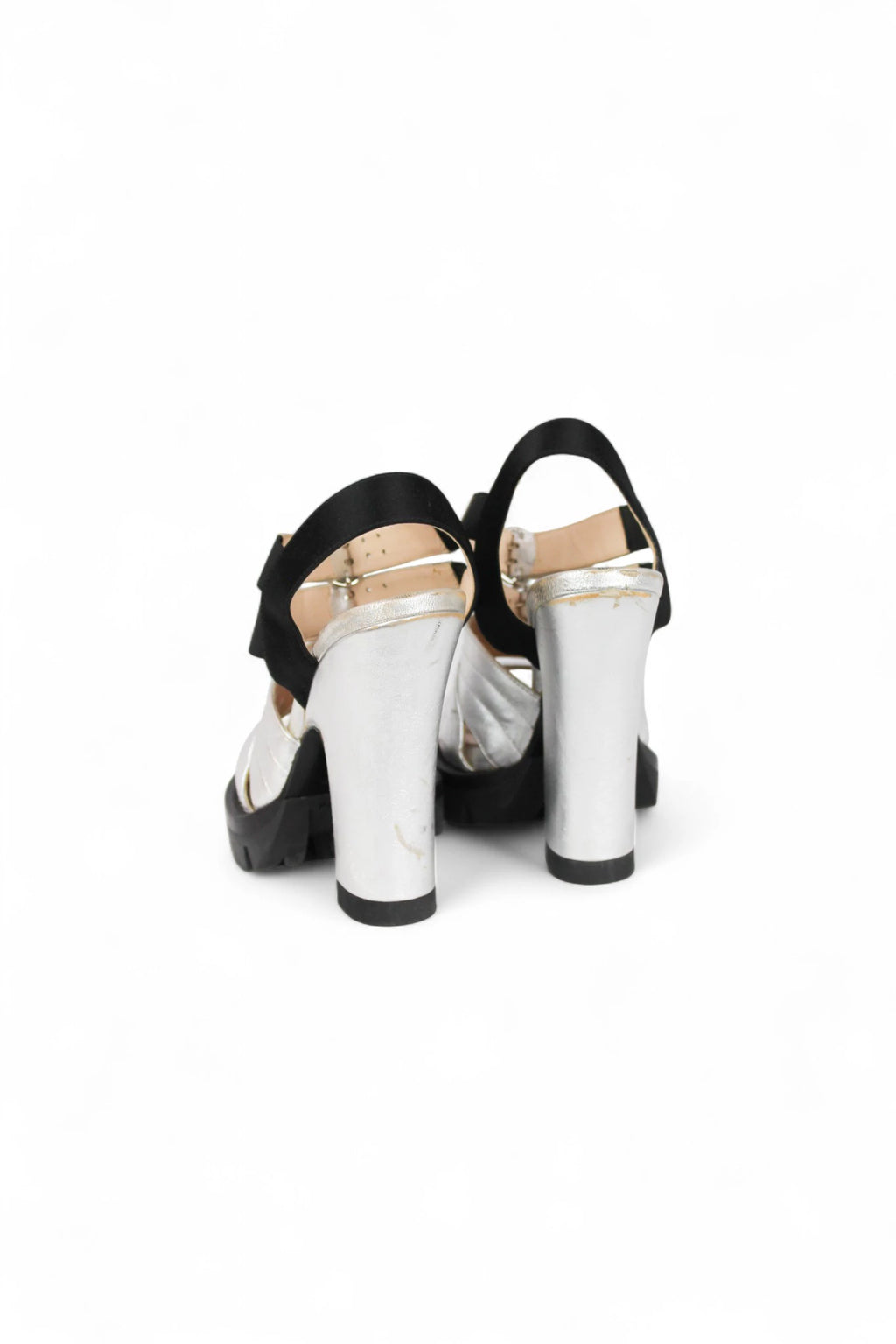 Silver Utility Sandals FW2013