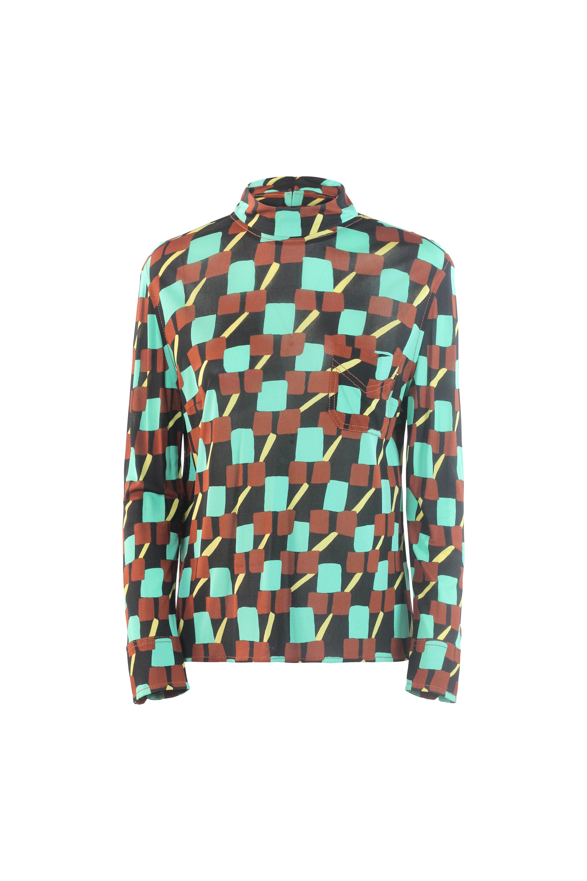 Viscose Patterned Blouse SS2017