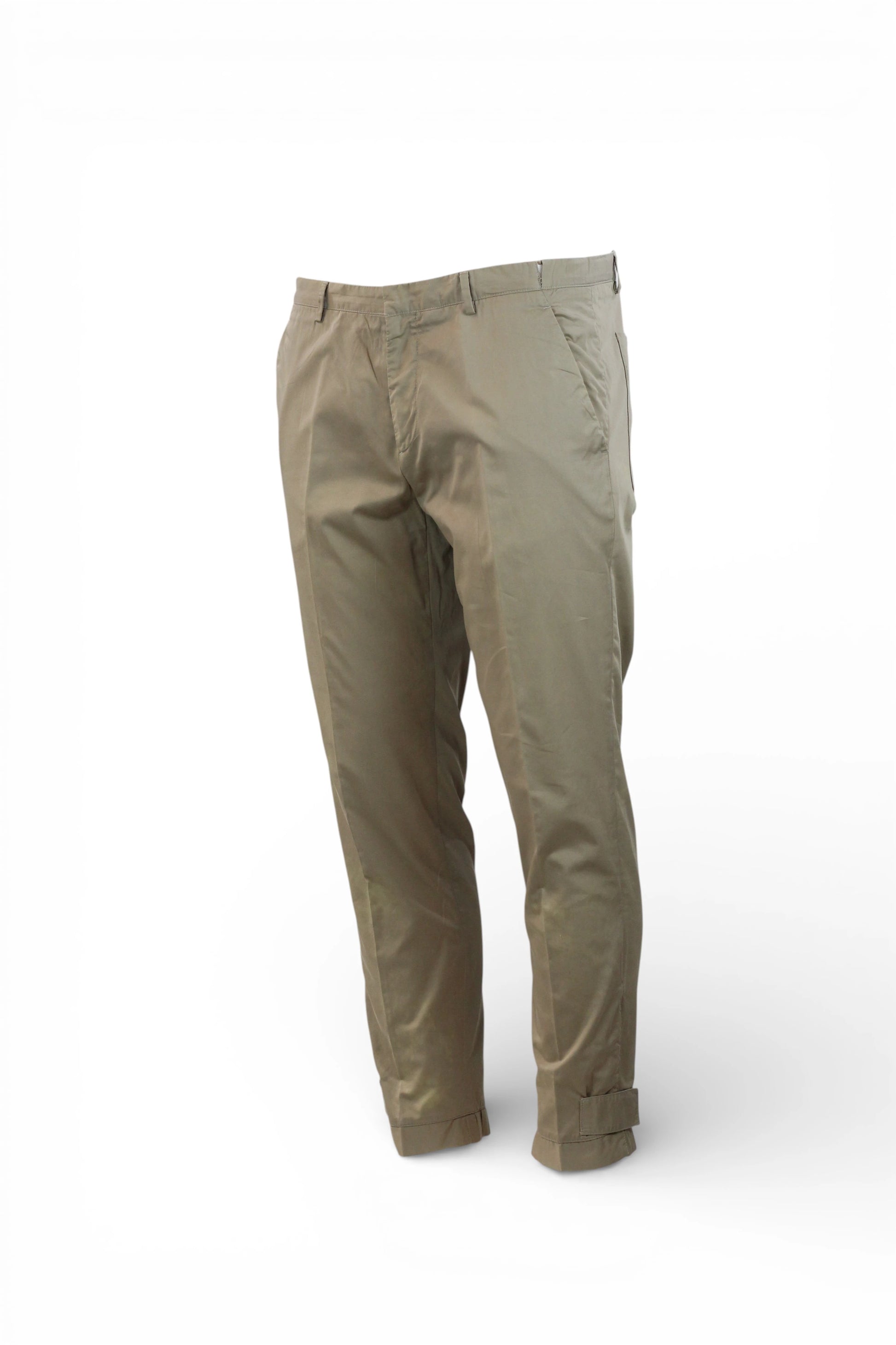 Beige Chino Trousers with Velcro SS2007
