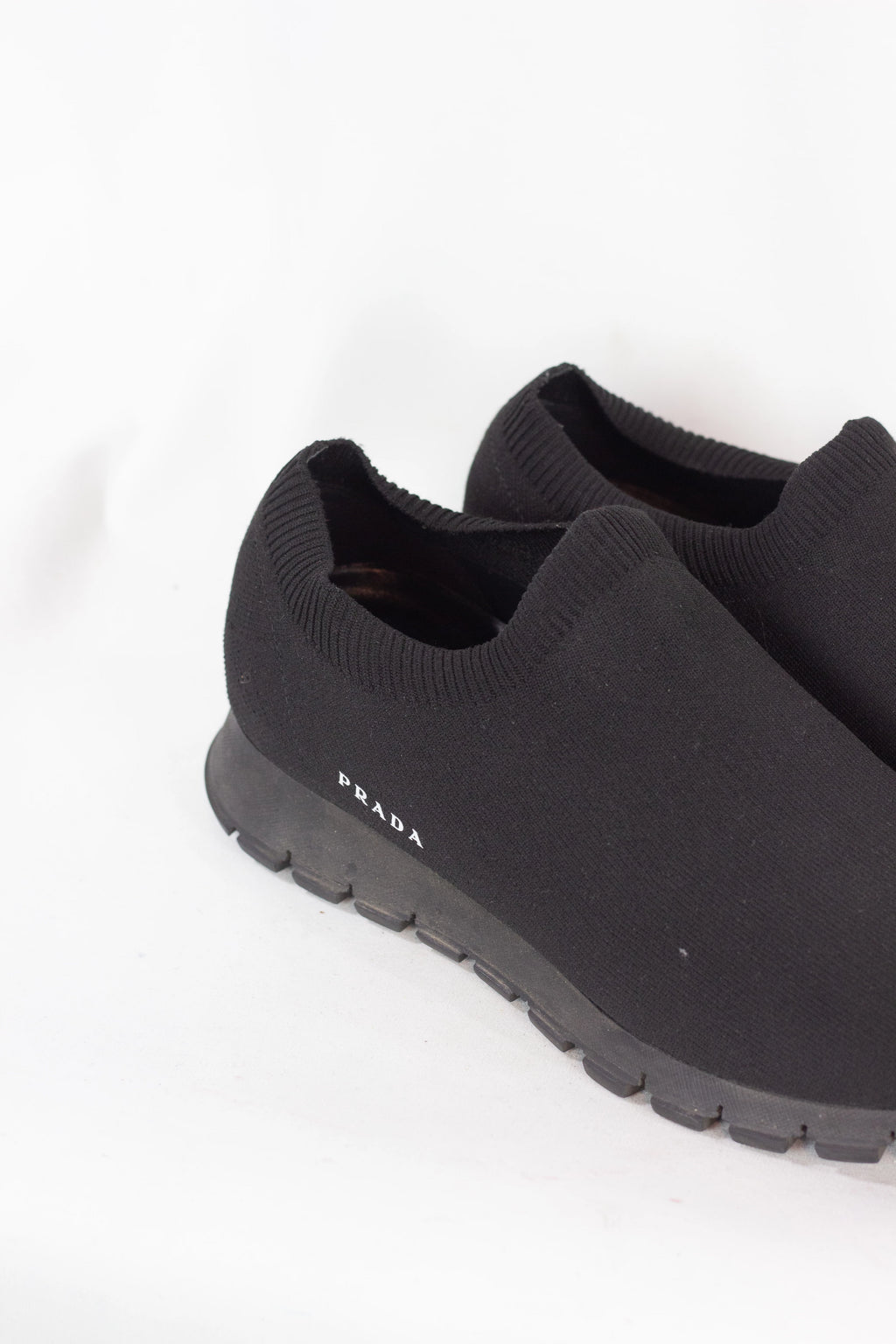 Black Mesh Sock Sneakers