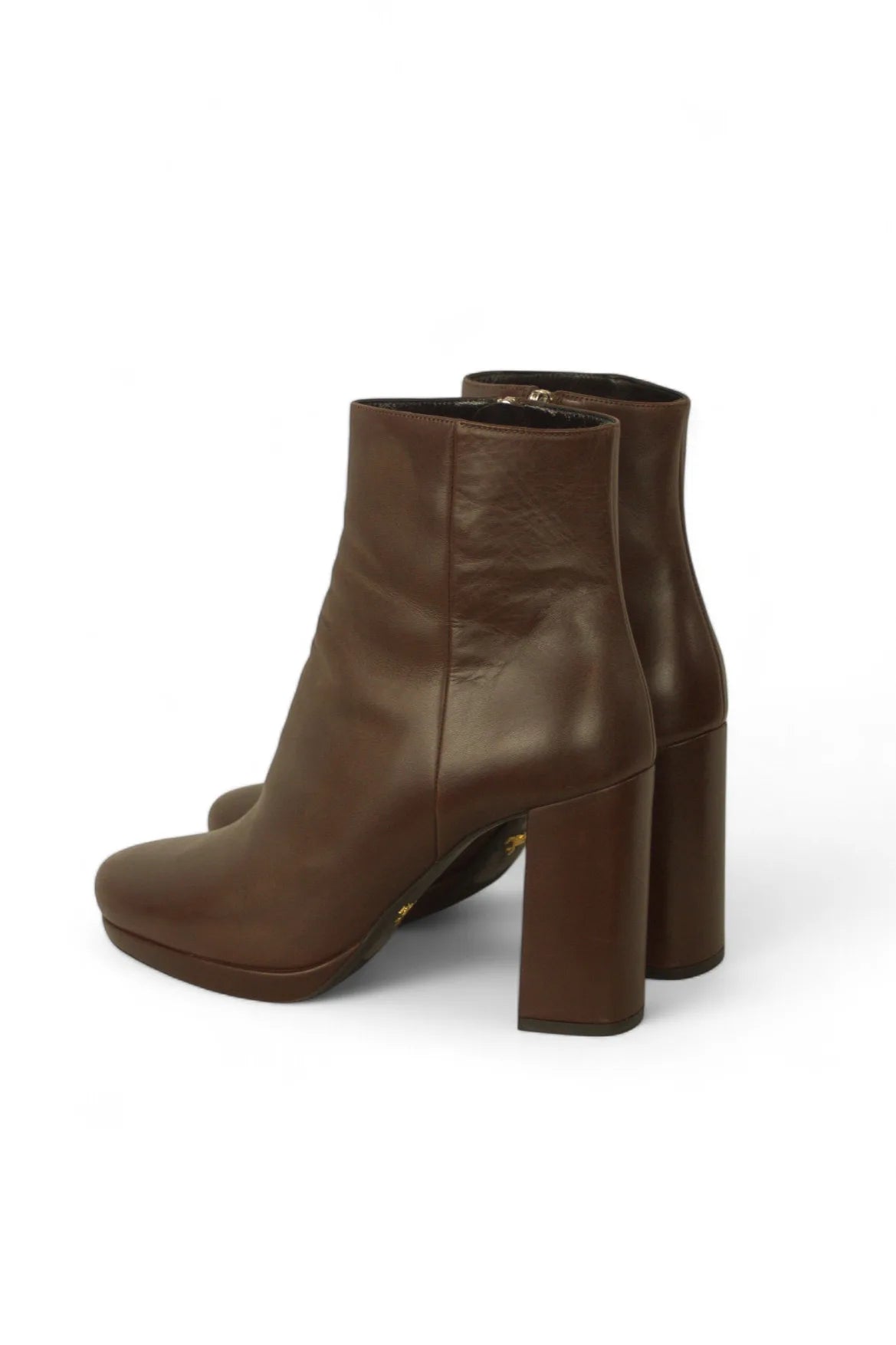 Brown ankle boots