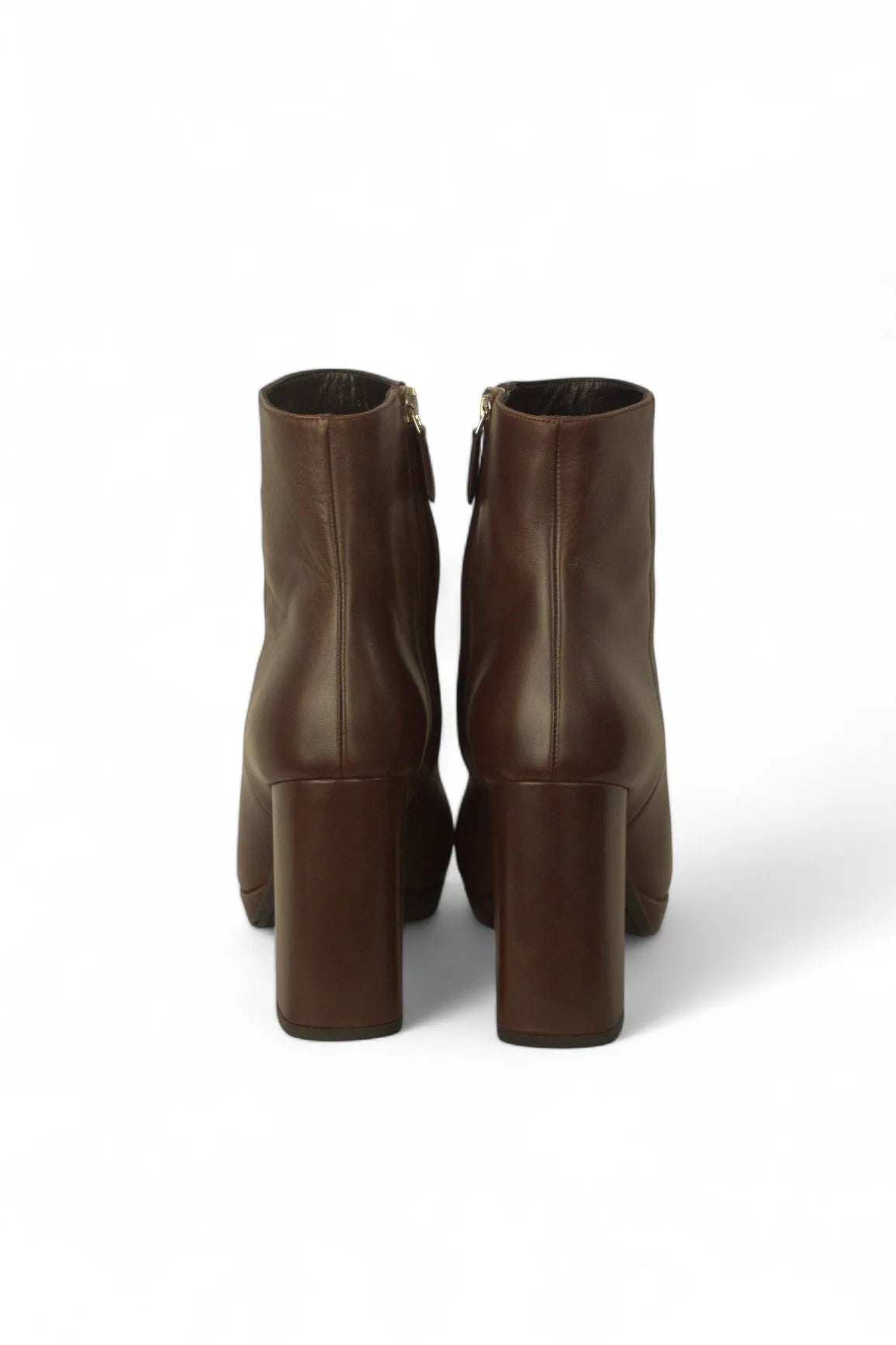 Brown ankle boots