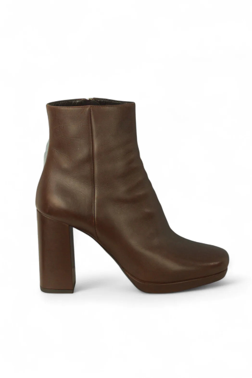 Brown ankle boots