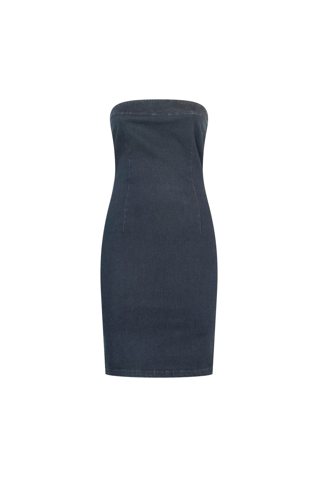 Denim stretch minidress