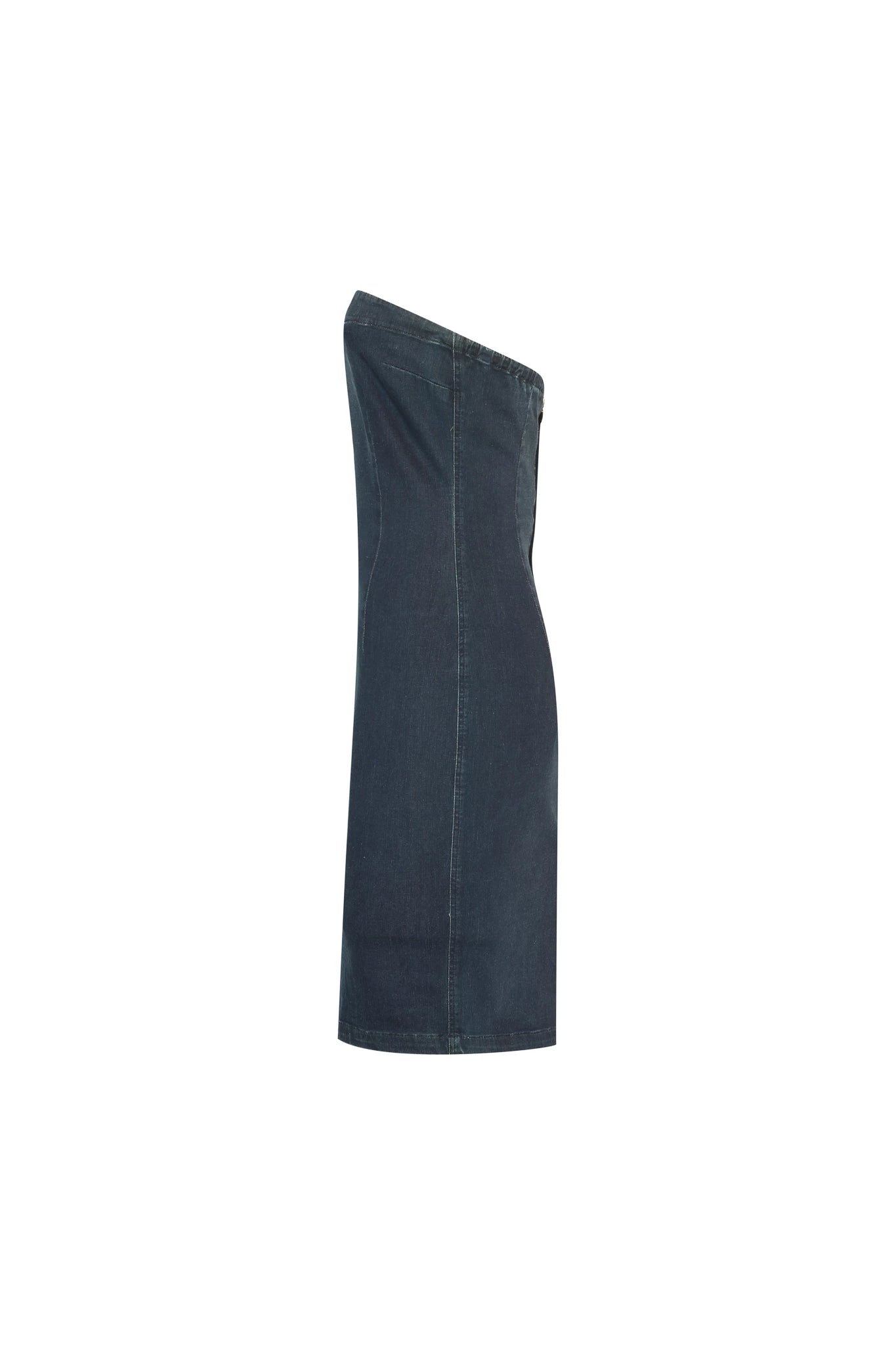 Denim stretch minidress