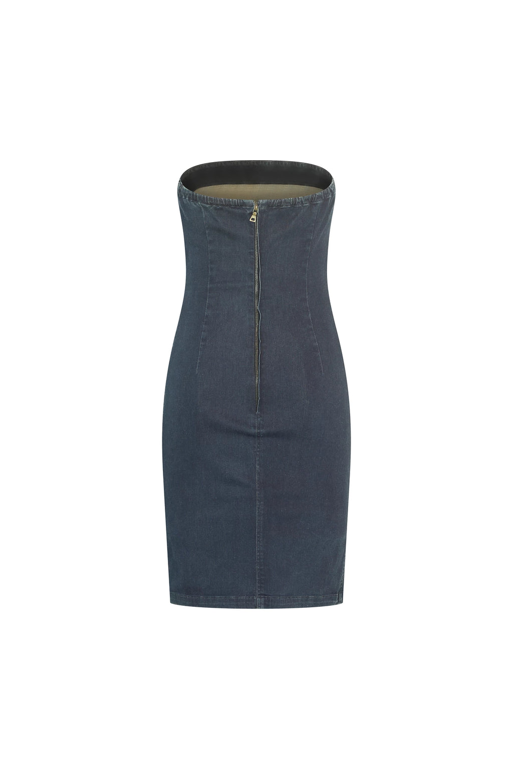 Denim stretch minidress