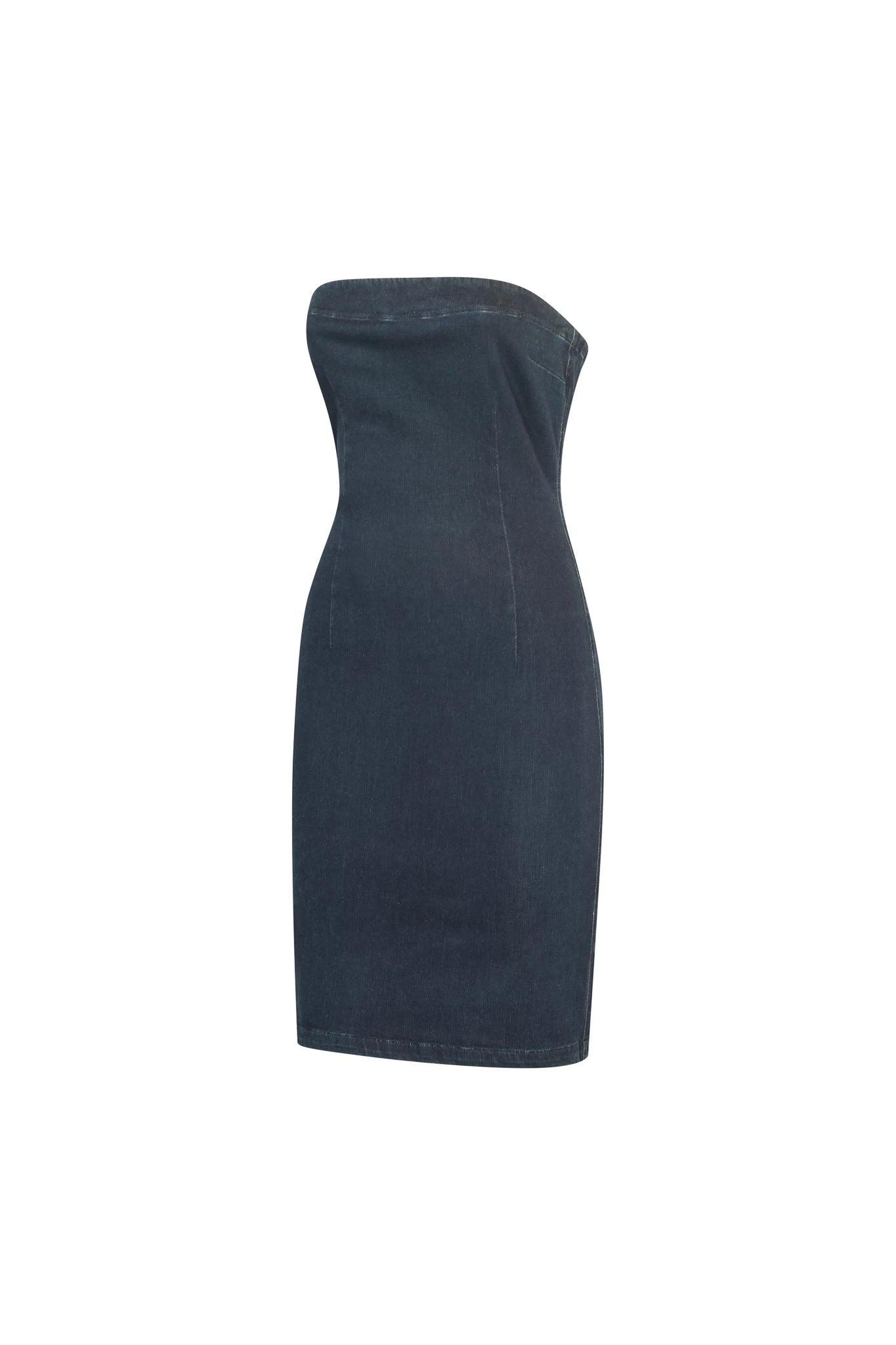 Denim stretch minidress