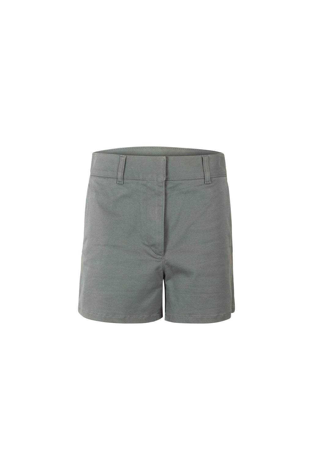Grey Cotton Shorts SS2018