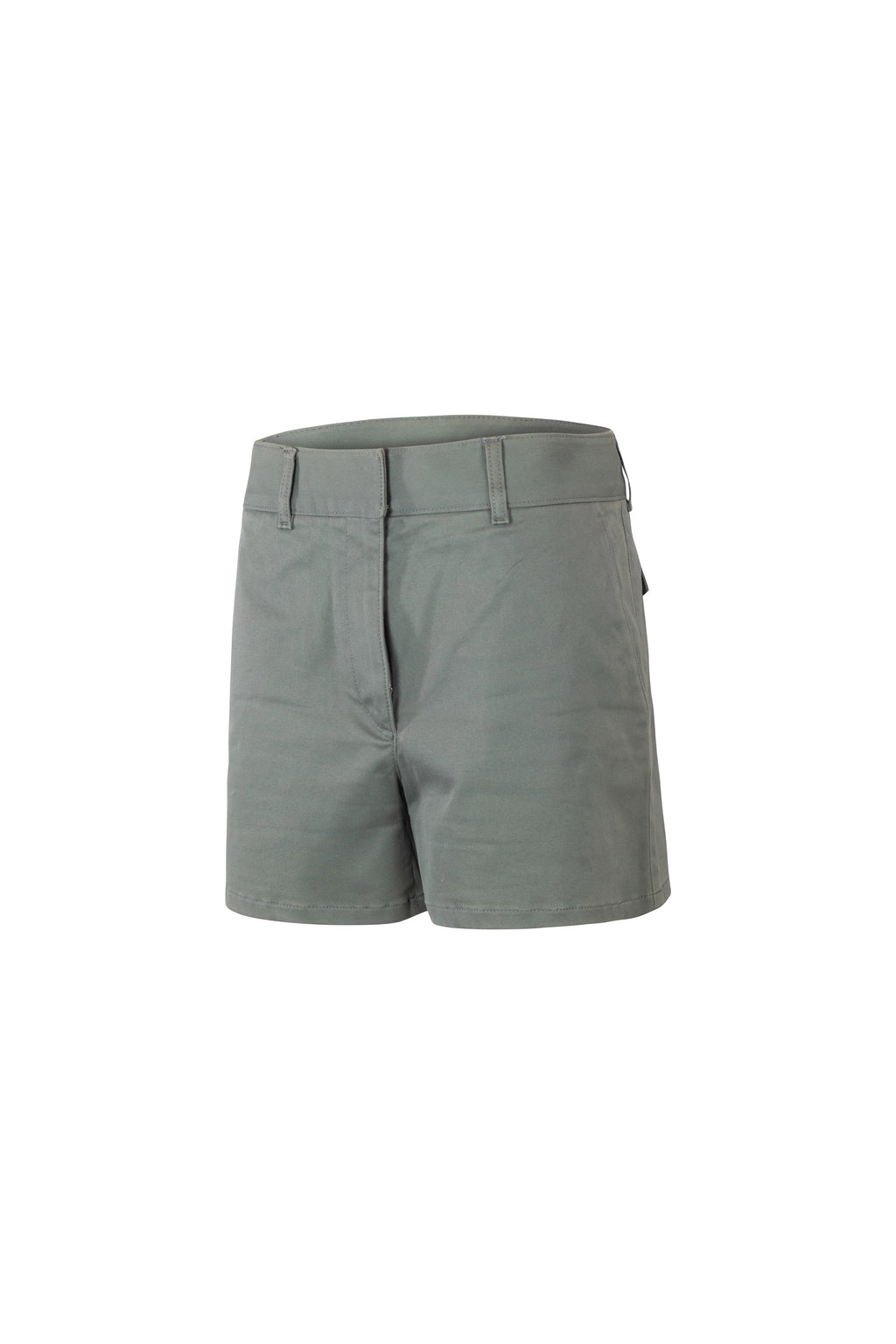 Grey Cotton Shorts SS2018