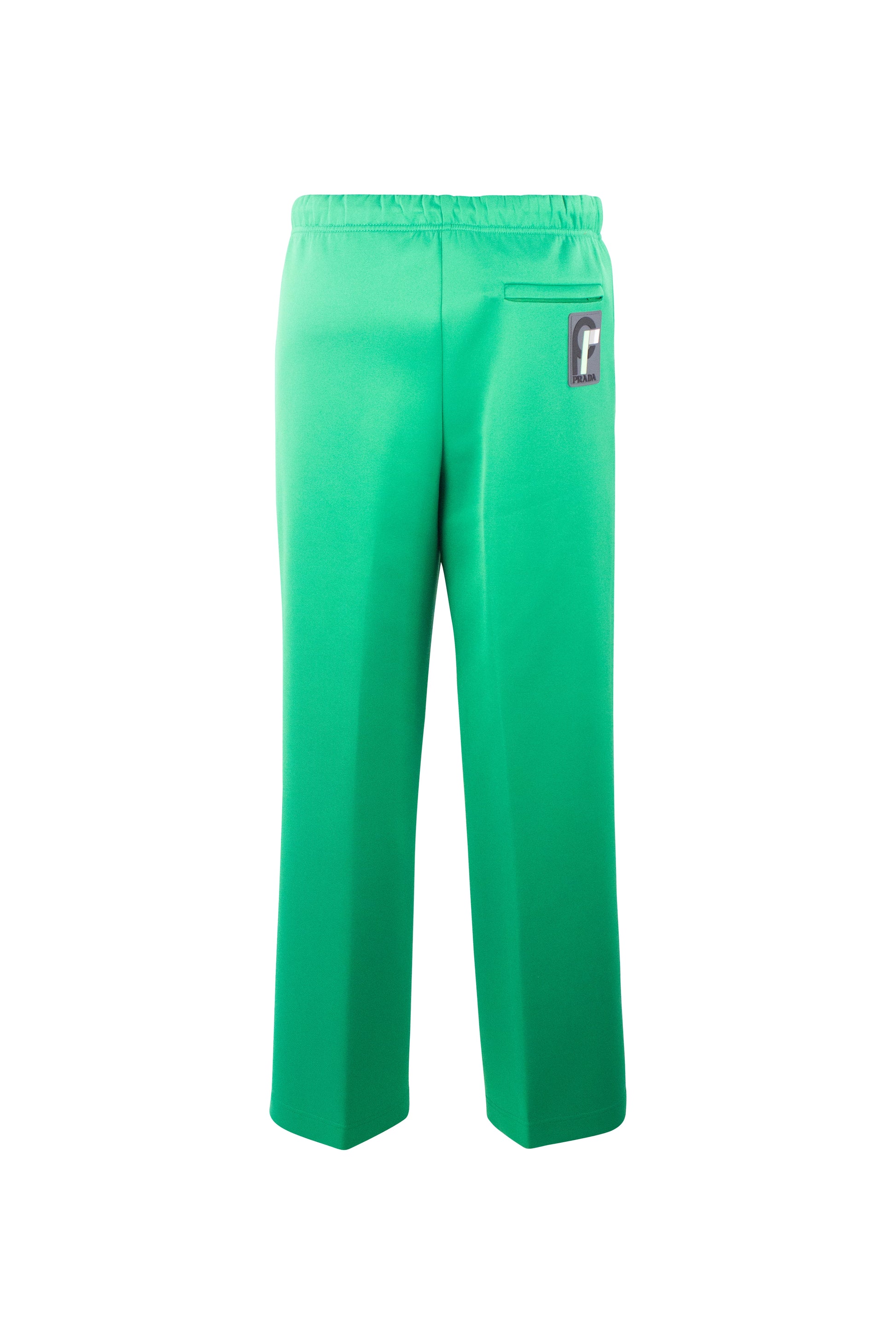 Green Technical Fabric Trousers FW2018