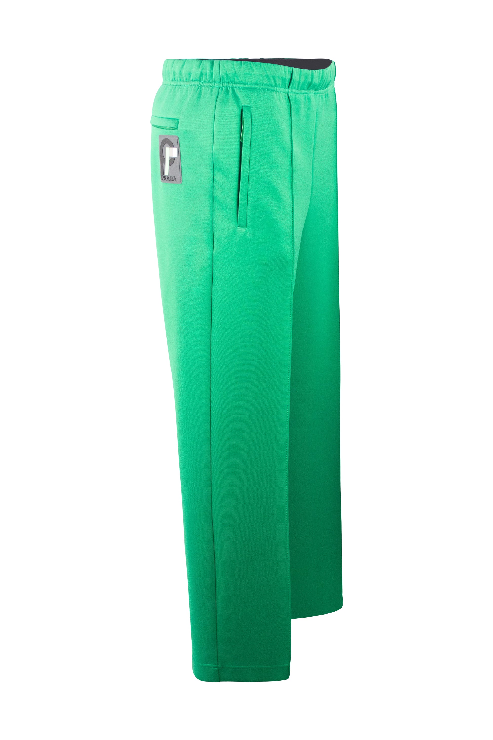 Green Technical Fabric Trousers FW2018