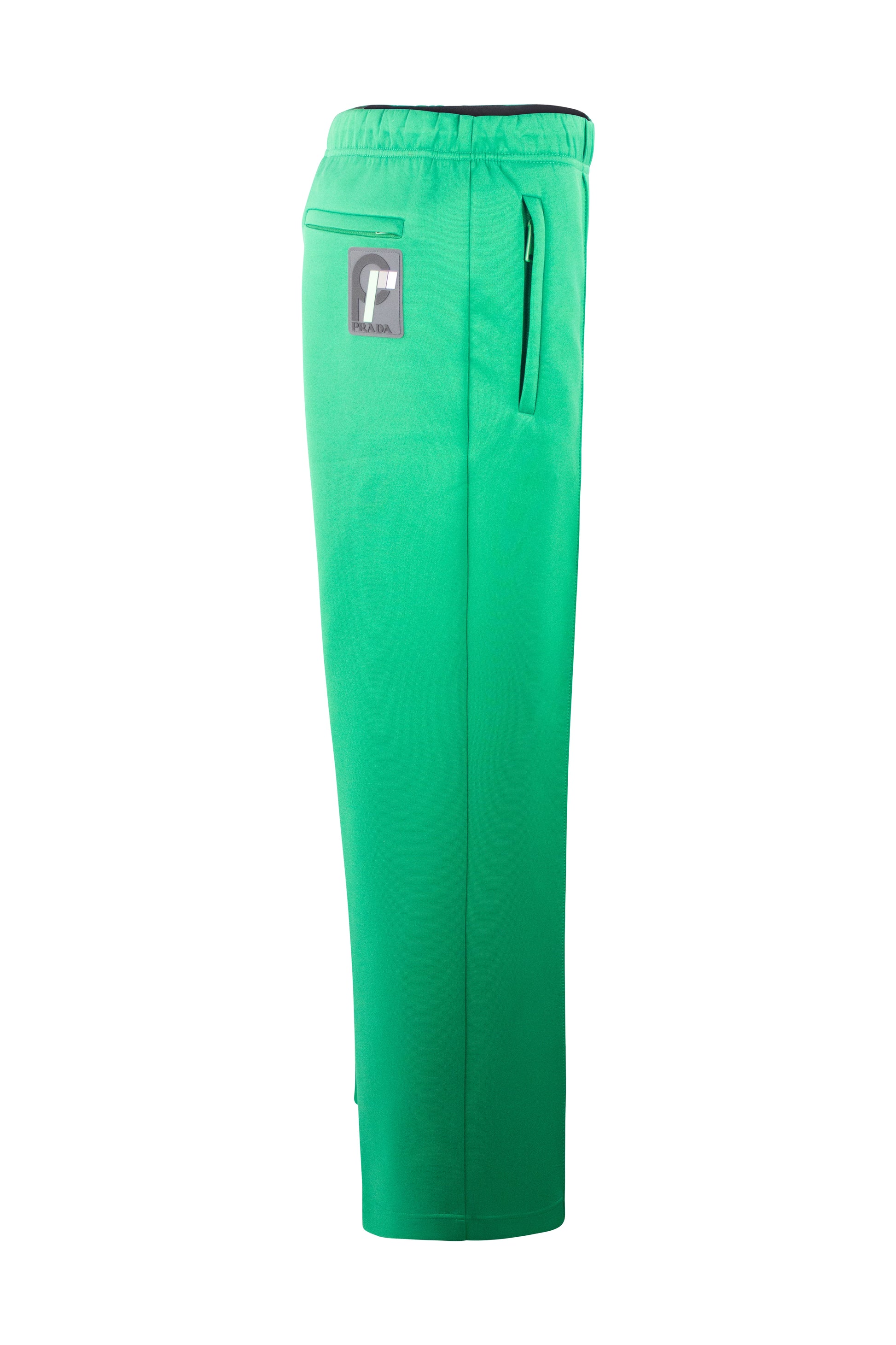 Green Technical Fabric Trousers FW2018