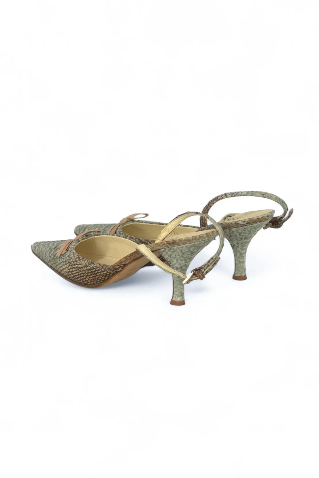 Tacchi a spillo vintage Piton
