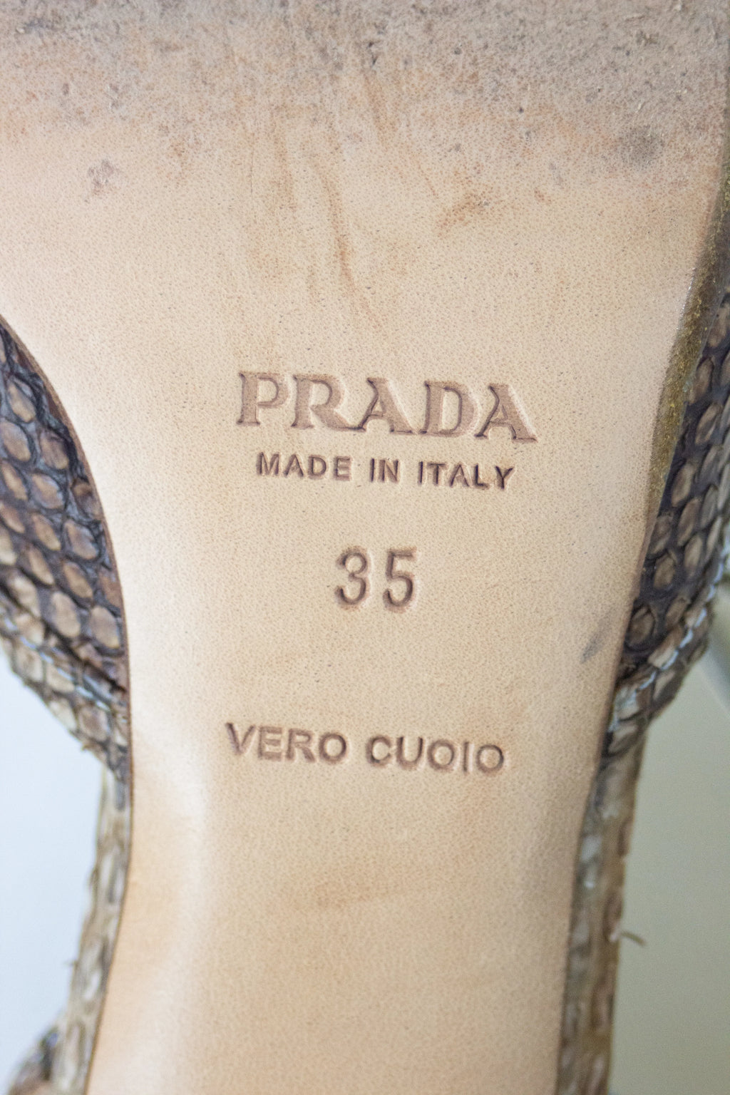 Piton vintage kitten heels