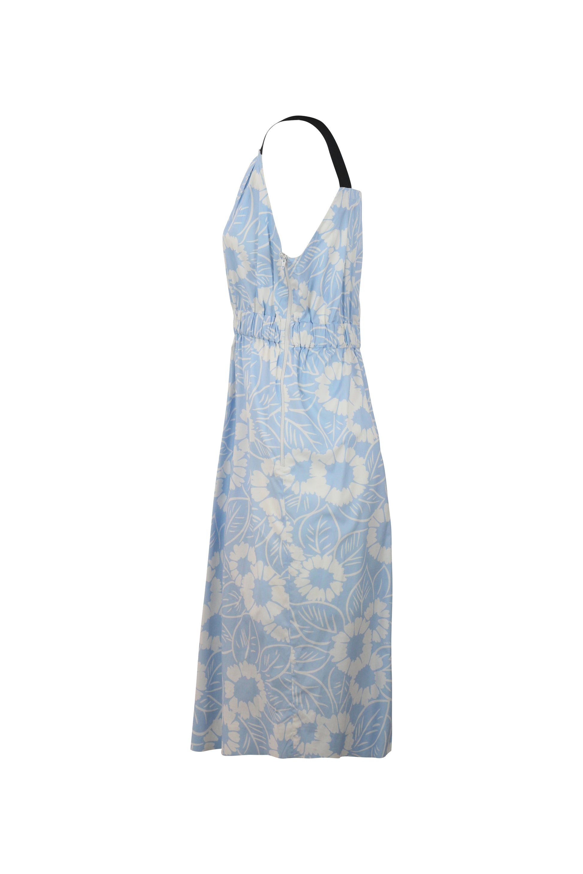 Floral Cotton Midi Dress