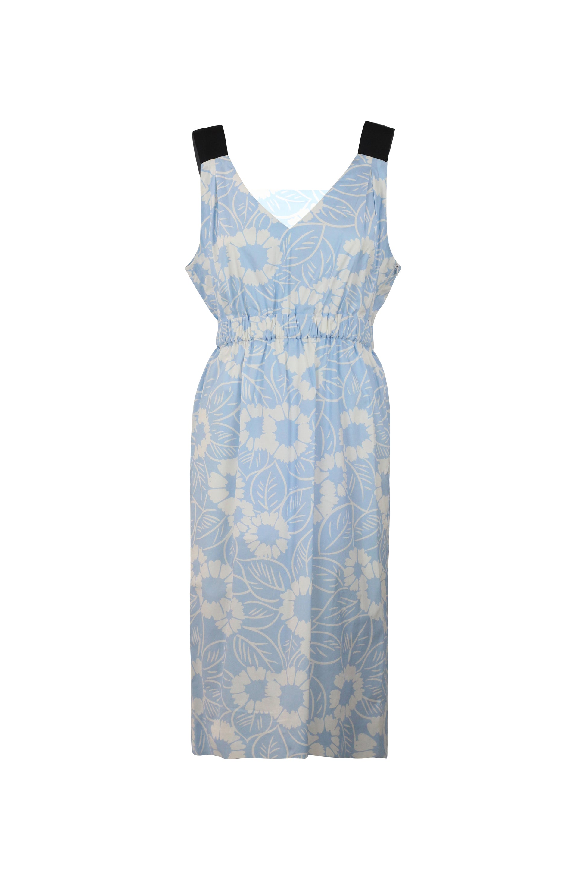 Floral Cotton Midi Dress