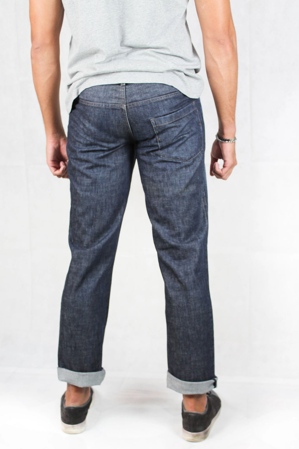 Dark Wash Regular Fit Denim