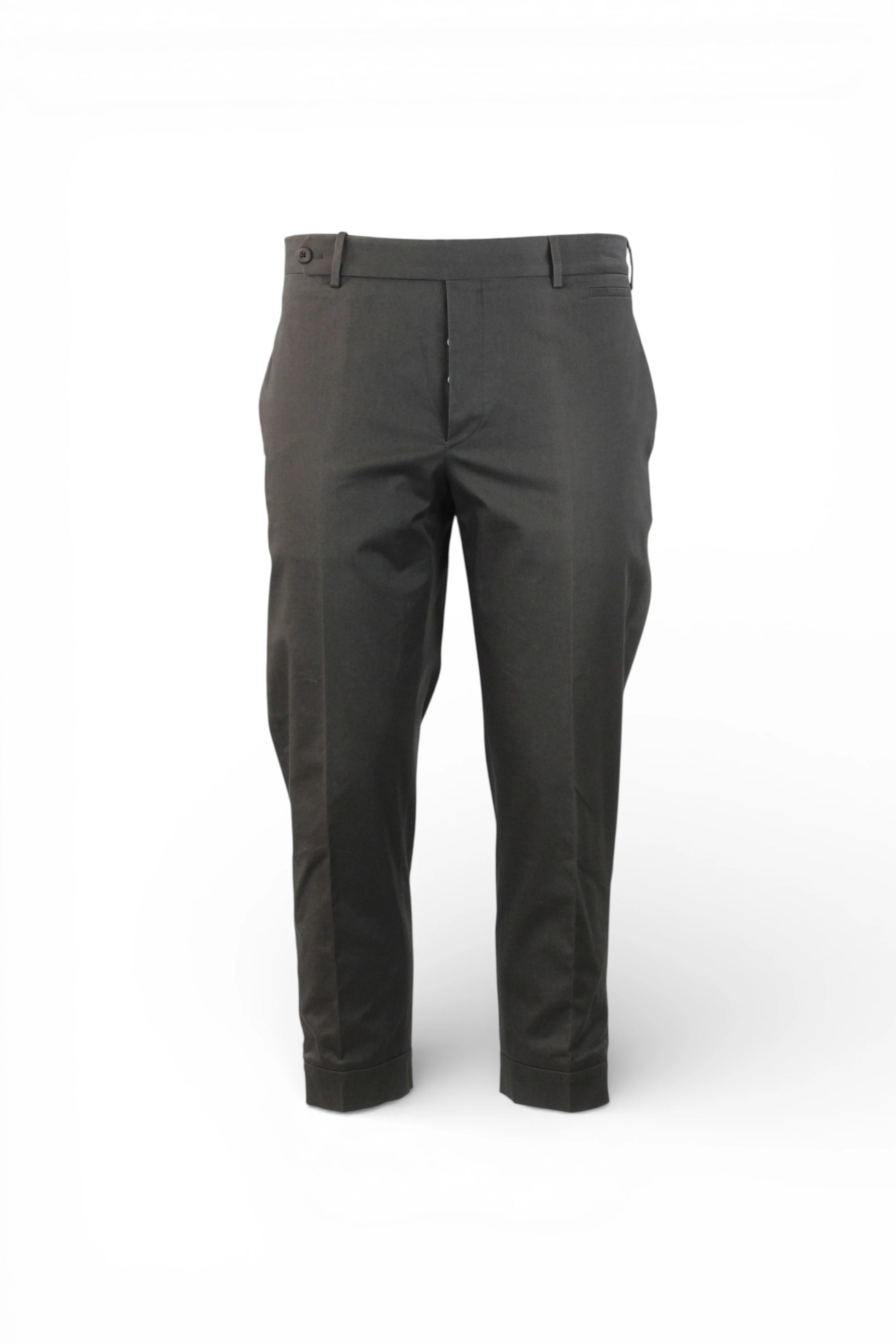 Cropped Sartorial Trousers with Velcro Hem FW2011