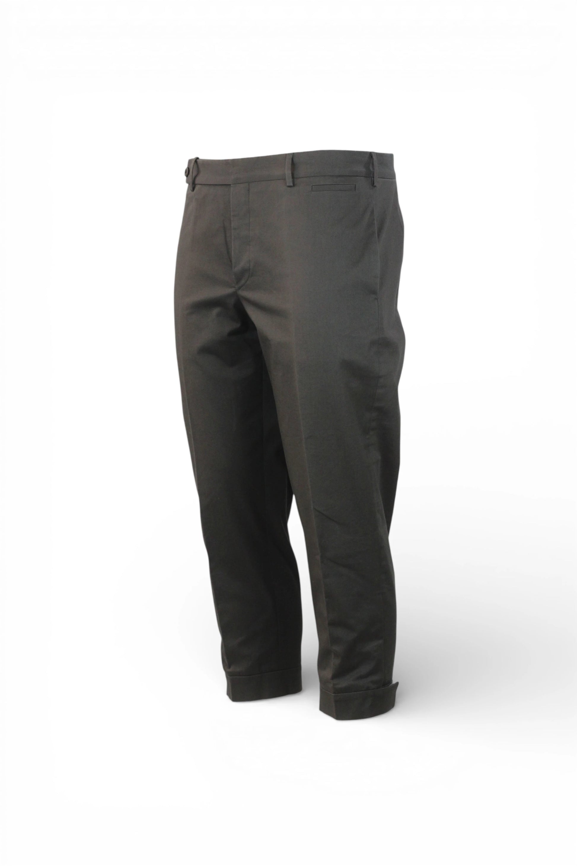 Cropped Sartorial Trousers with Velcro Hem FW2011