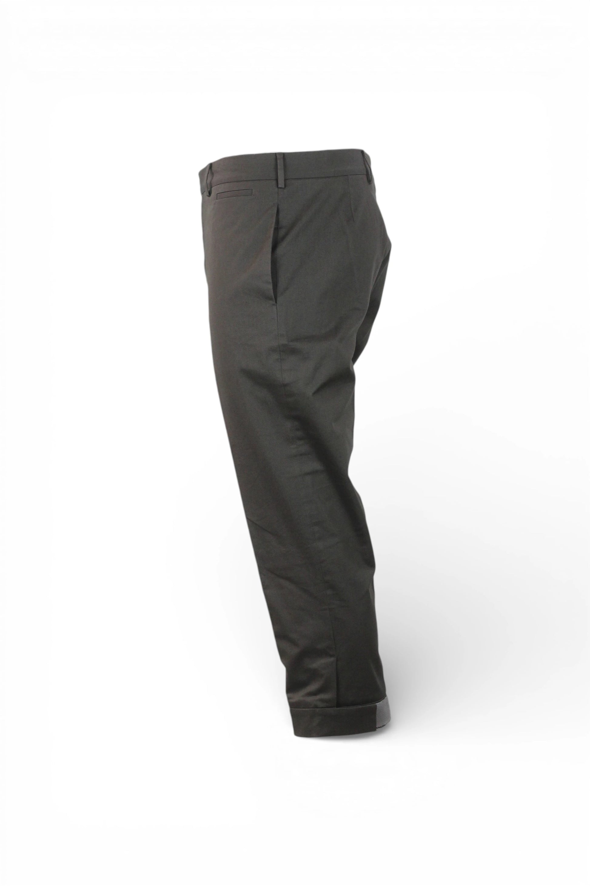 Cropped Sartorial Trousers with Velcro Hem FW2011