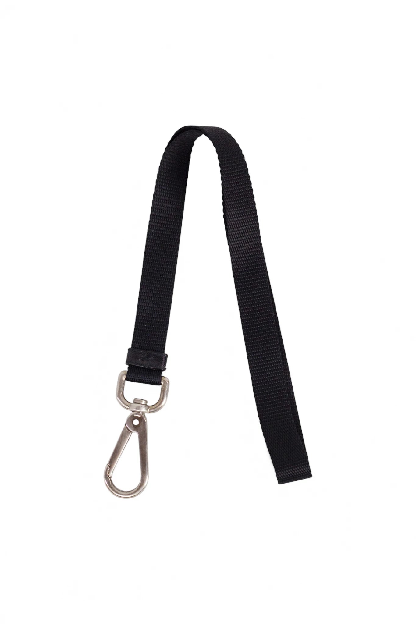 Black Nylon Lanyard