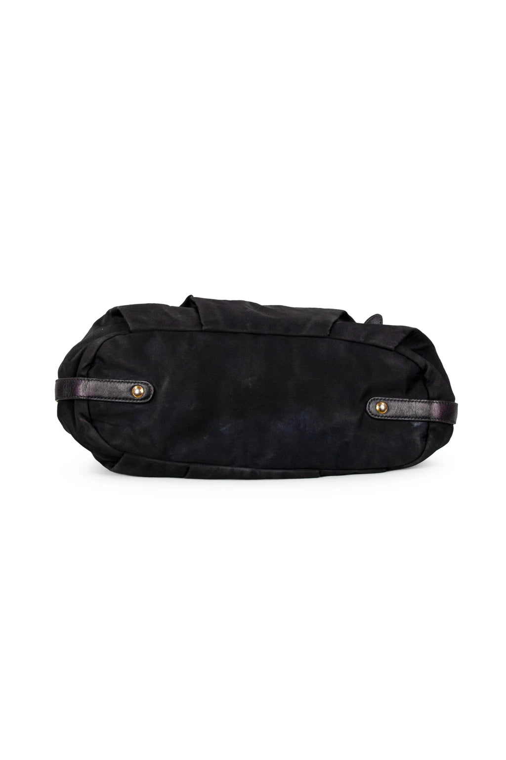 Nylon ruffled bag