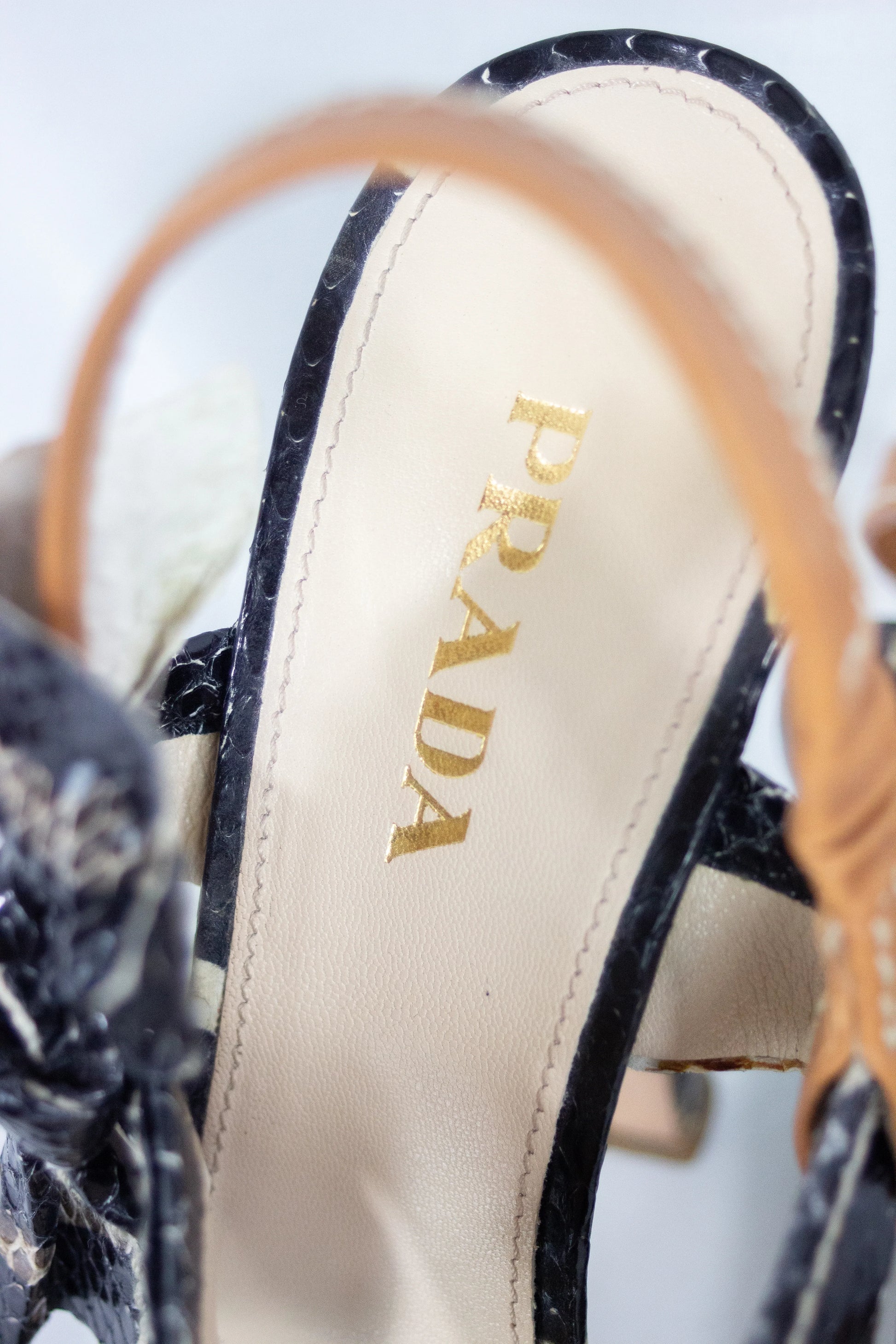 Snakeskin sandals SS2009