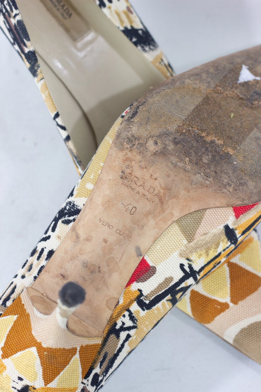 Milano Print Canvas Pumps SS2004