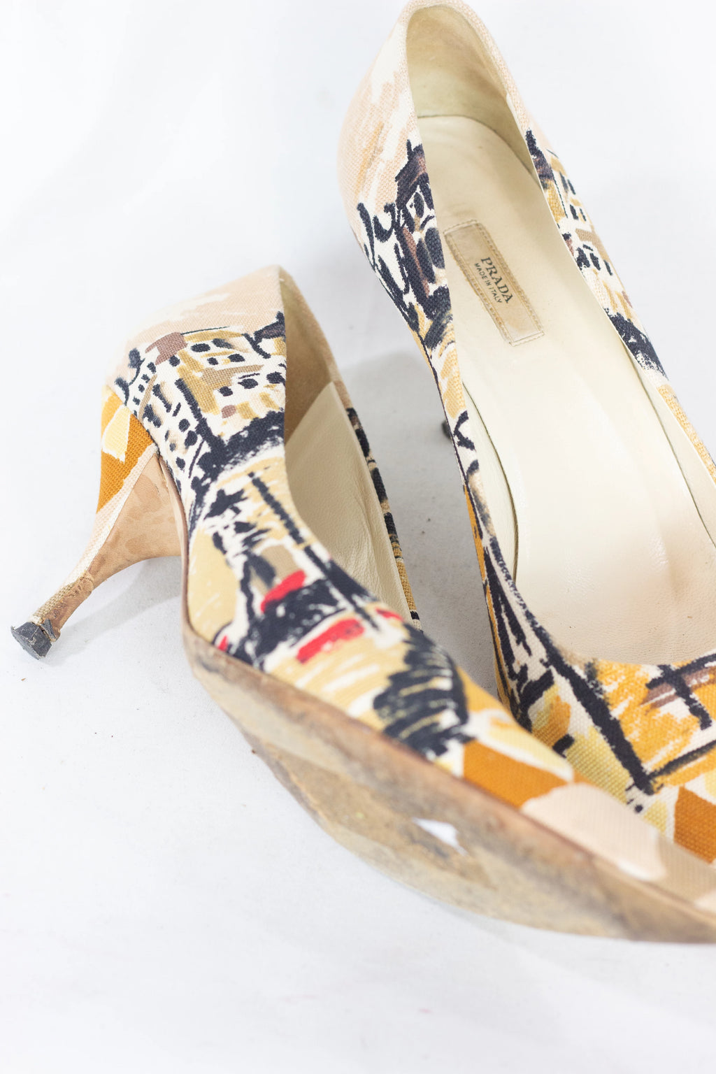 Milano Print Canvas Pumps SS2004