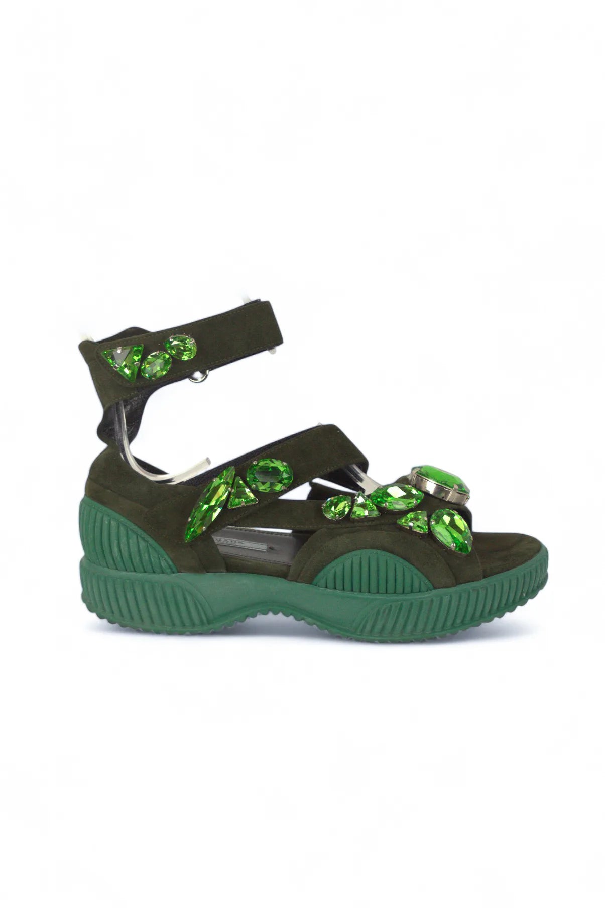 Chunky green sandals SS2014