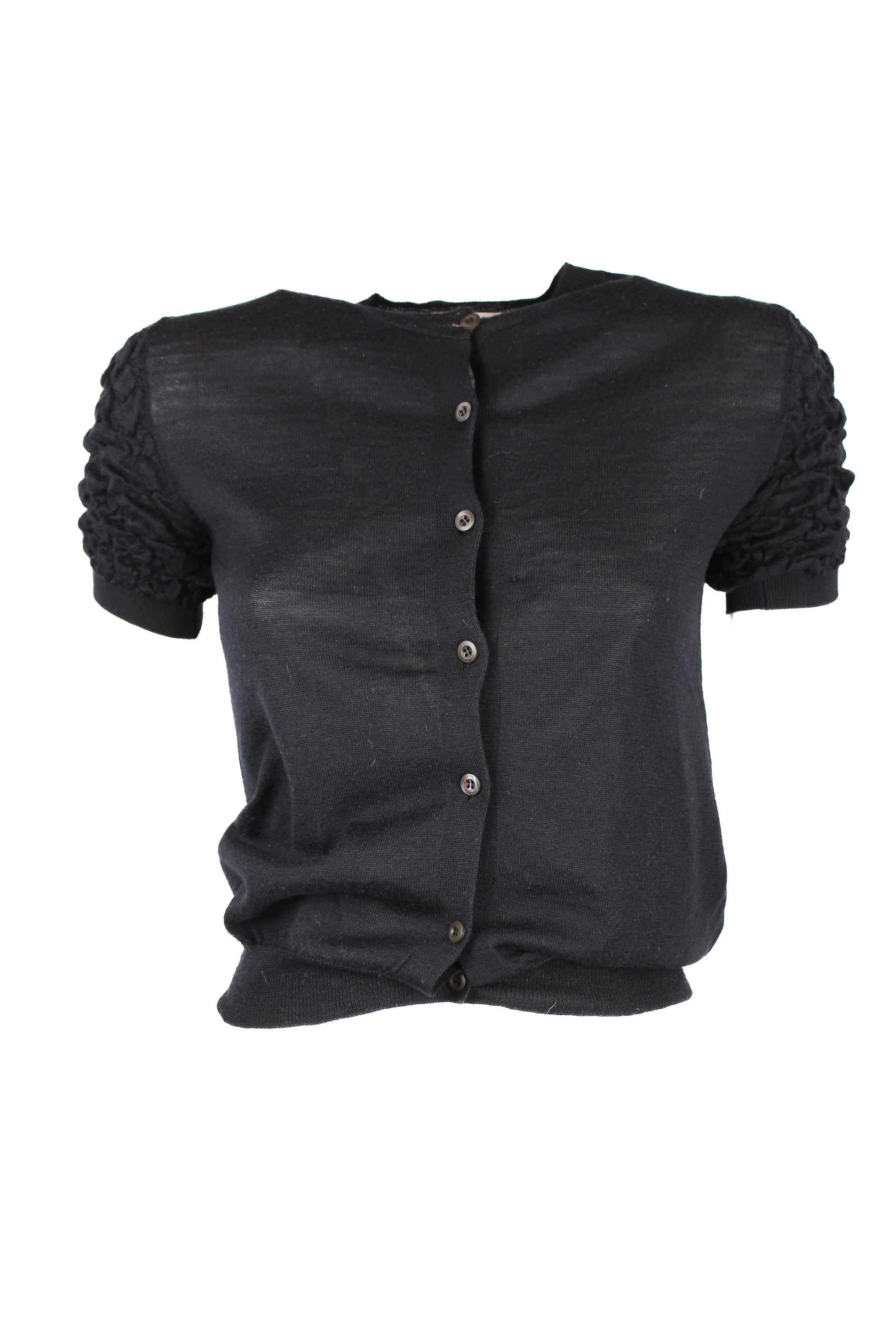 Short sleeved cardigan