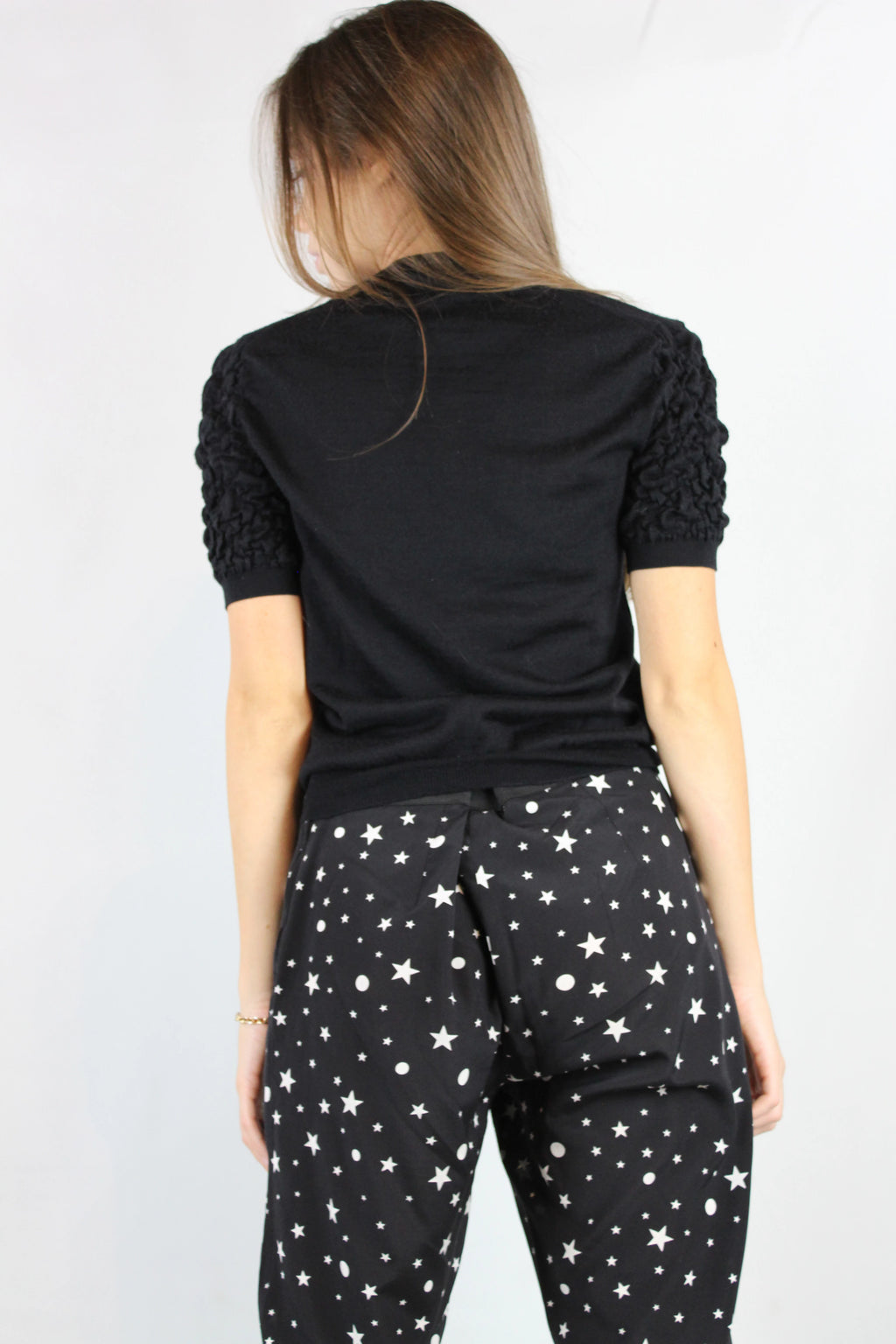 Short sleeved cardigan