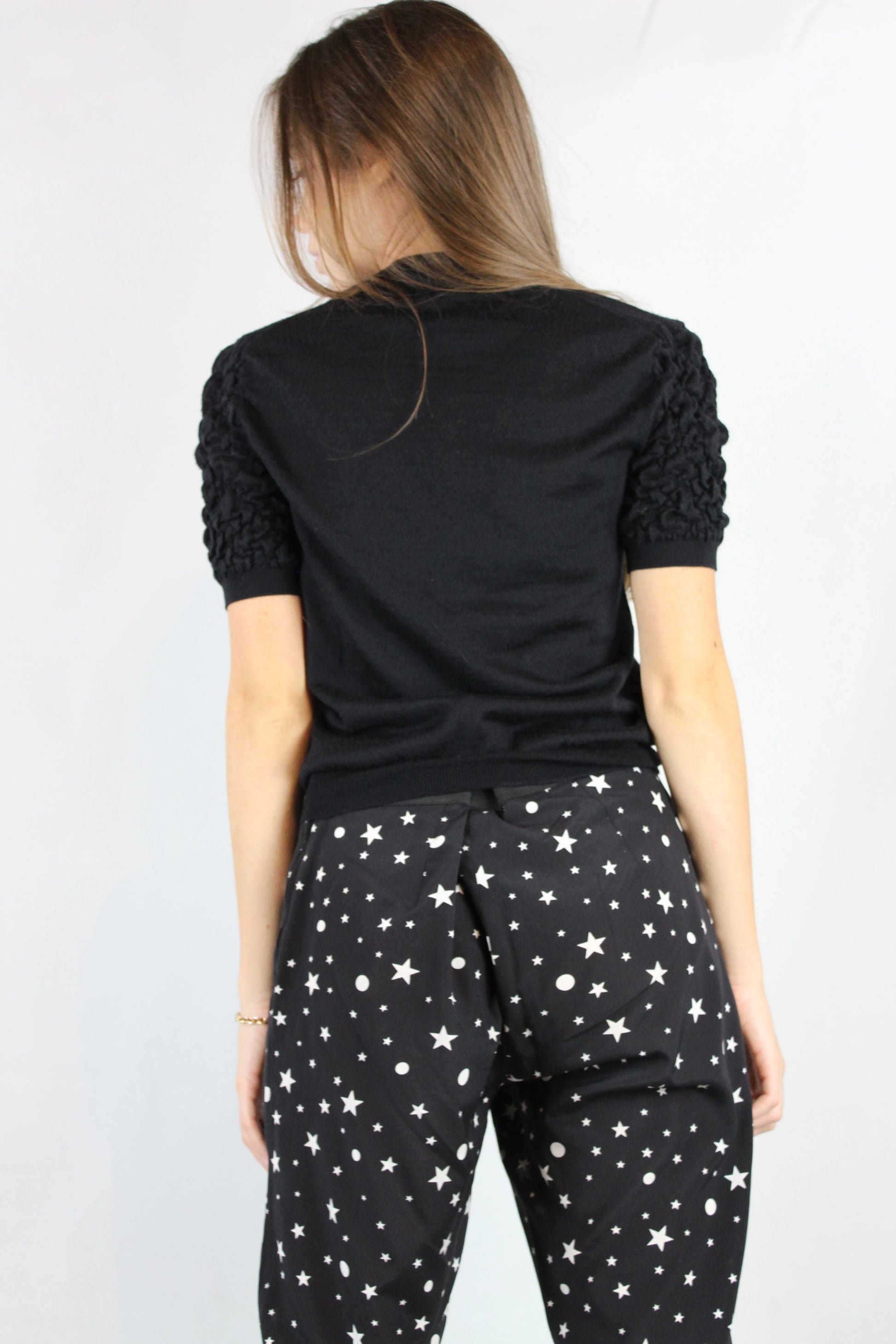 Short sleeved cardigan
