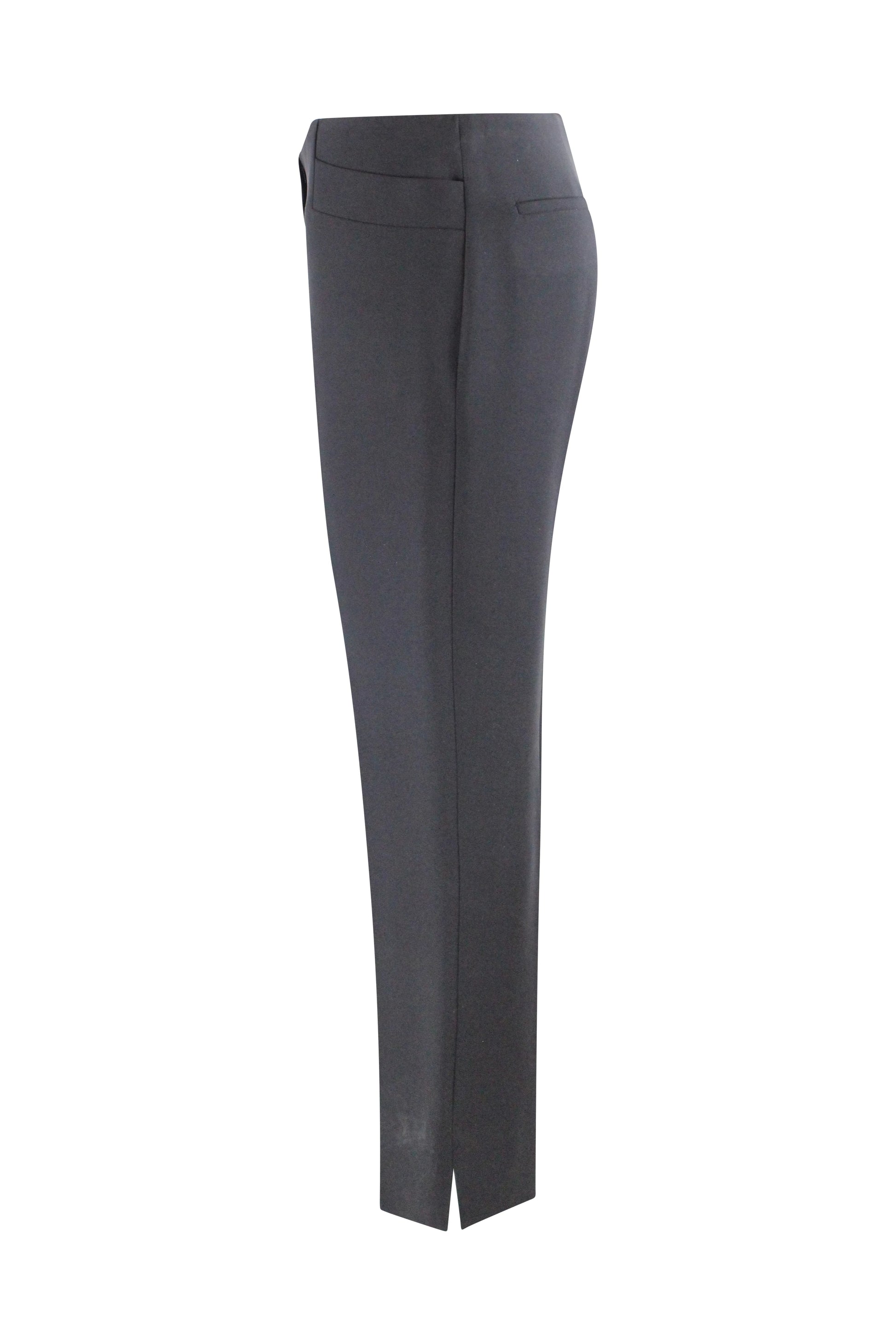 Black silk pants