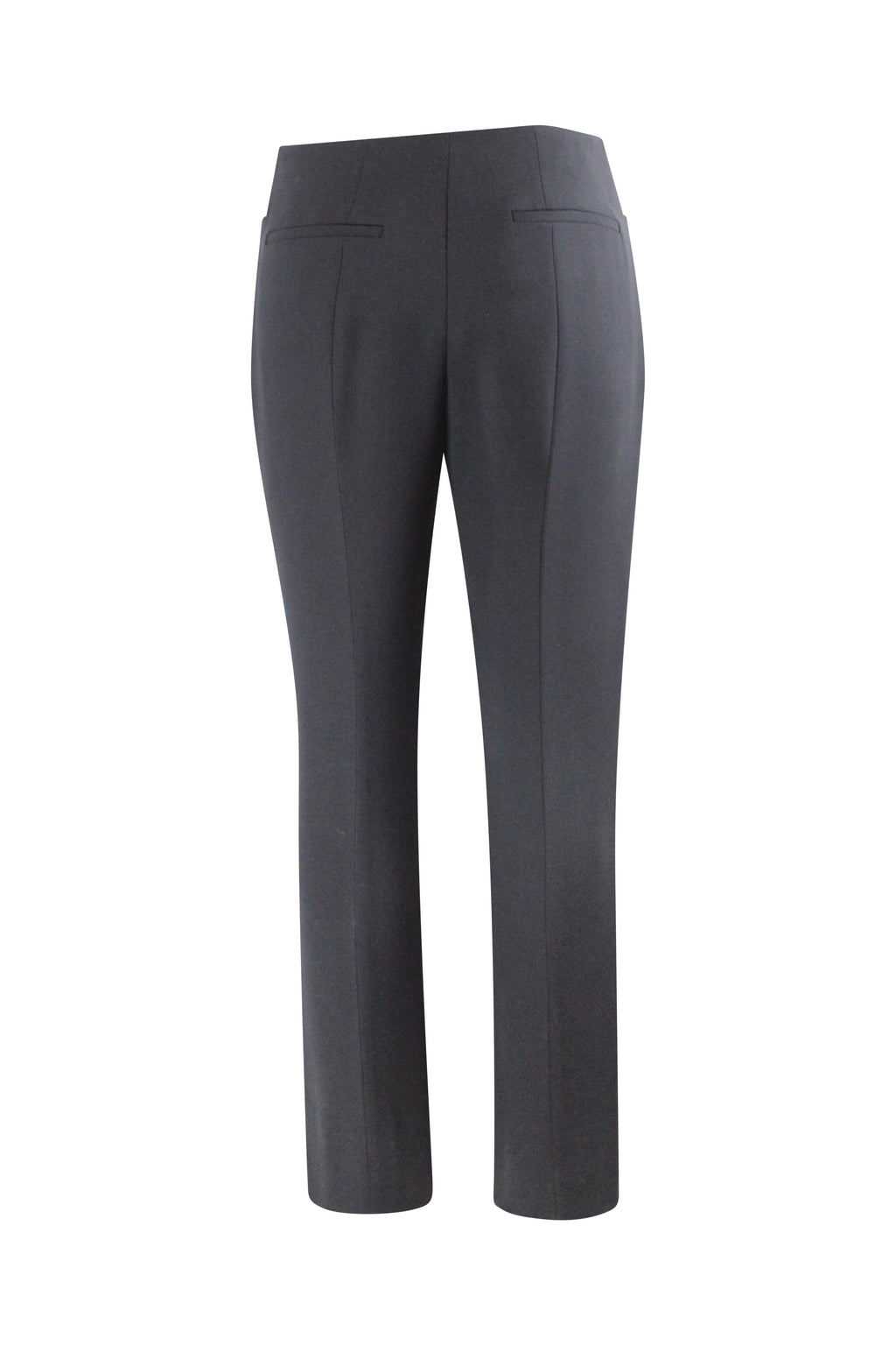 Black silk pants