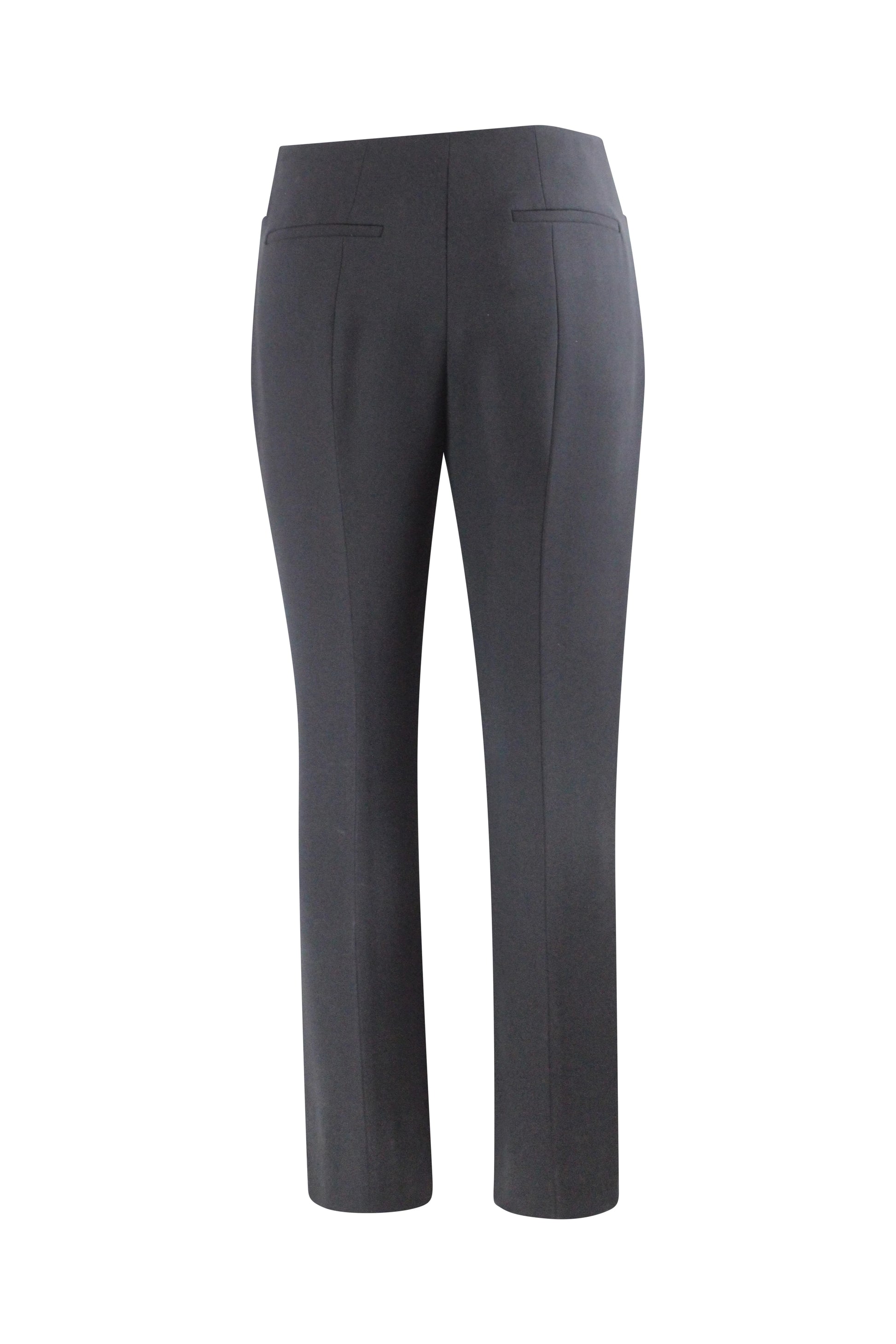 Black silk pants