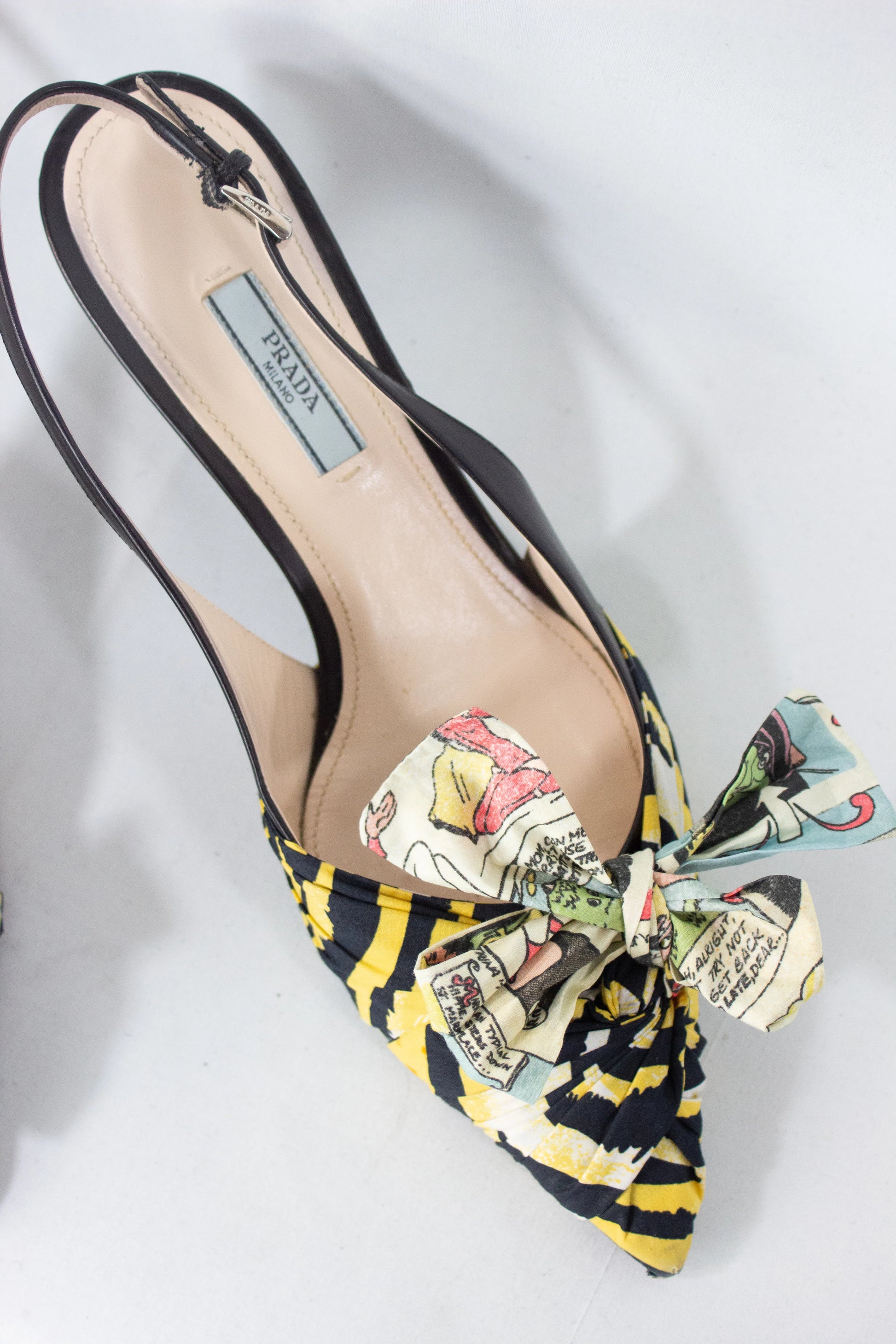 Tiger print slingback SS2018