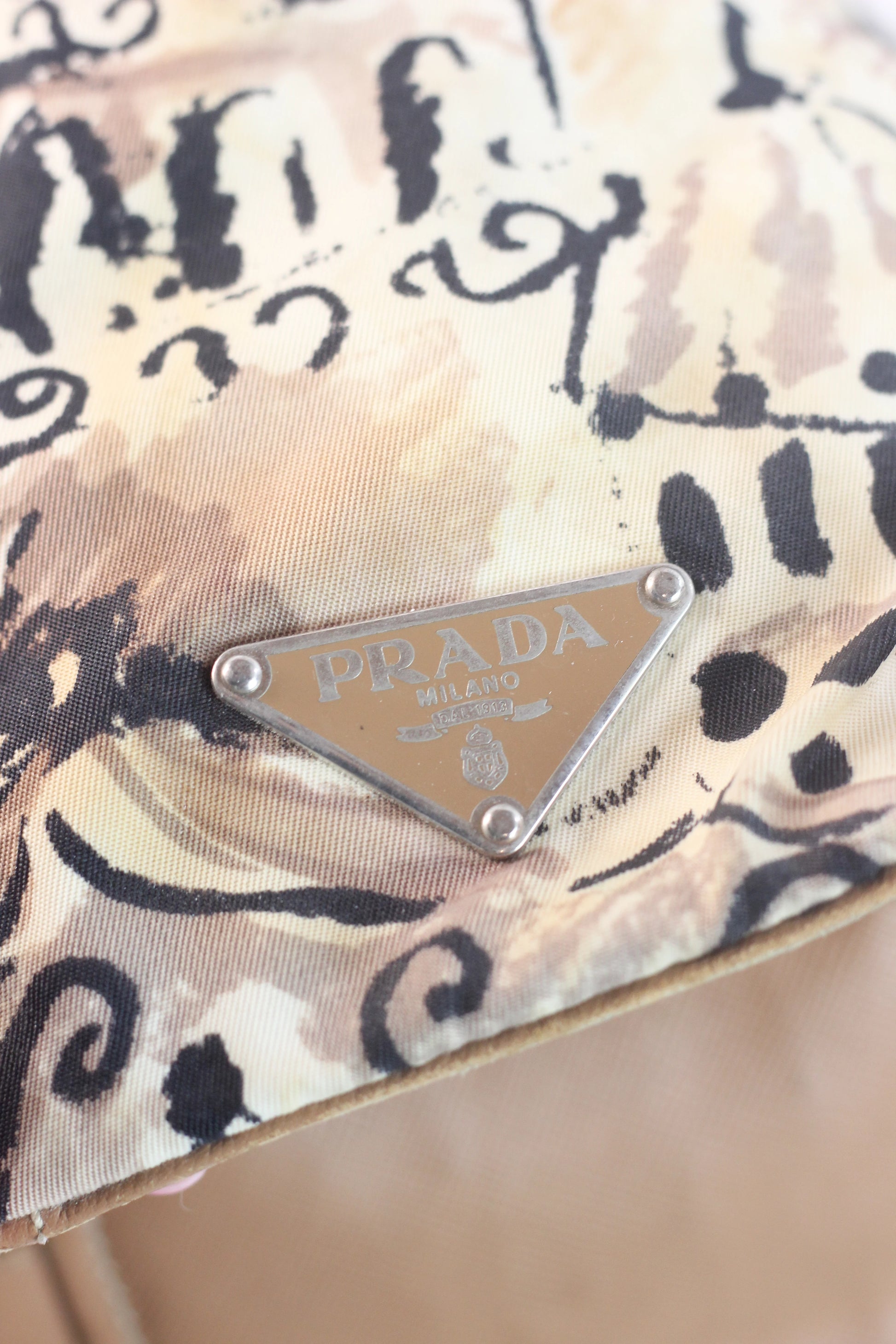 Venezia Print Nylon Shoulder Bag SS2004