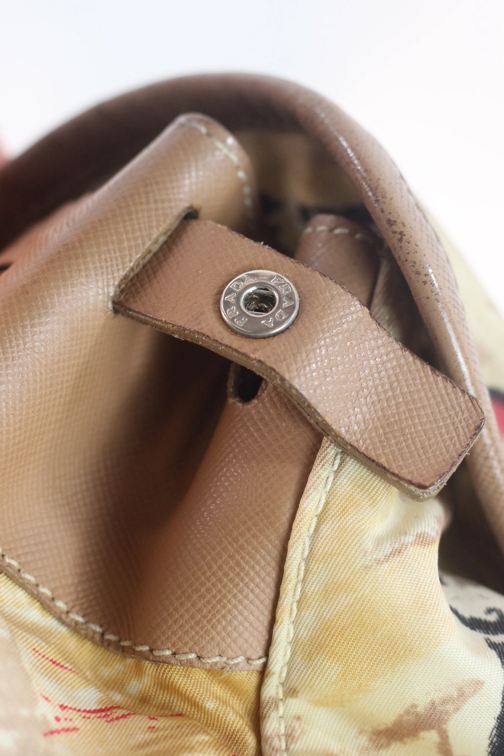 Venezia Print Nylon Shoulder Bag SS2004