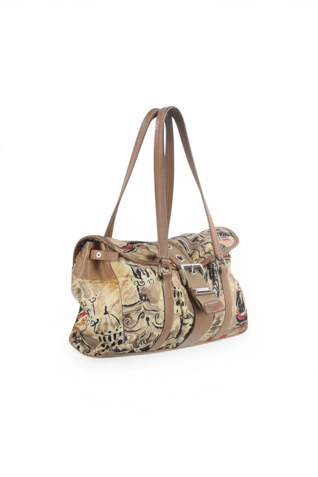 Venezia Print Nylon Shoulder Bag SS2004