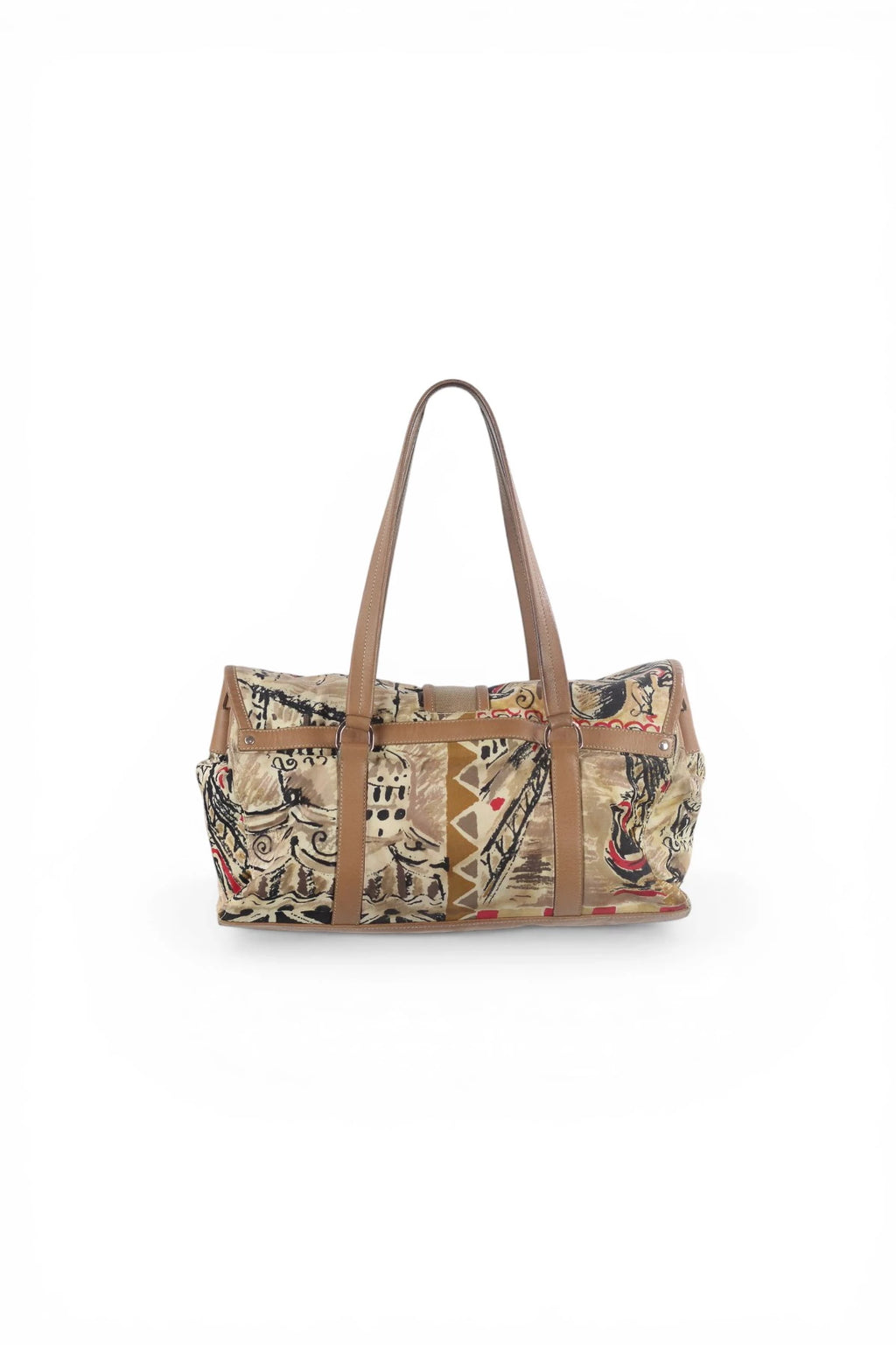 Venezia Print Nylon Shoulder Bag SS2004