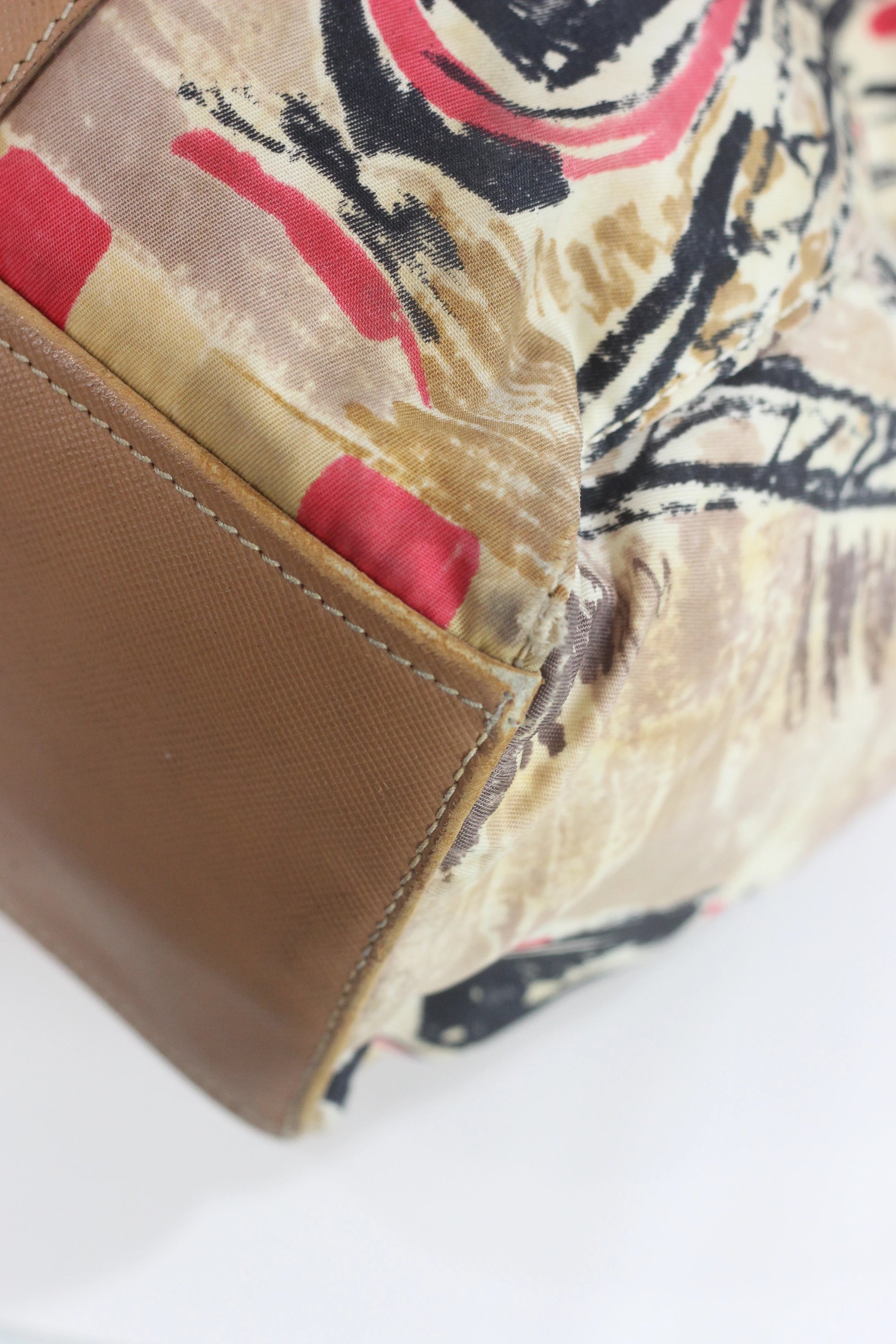 Venezia Print Nylon Shoulder Bag SS2004