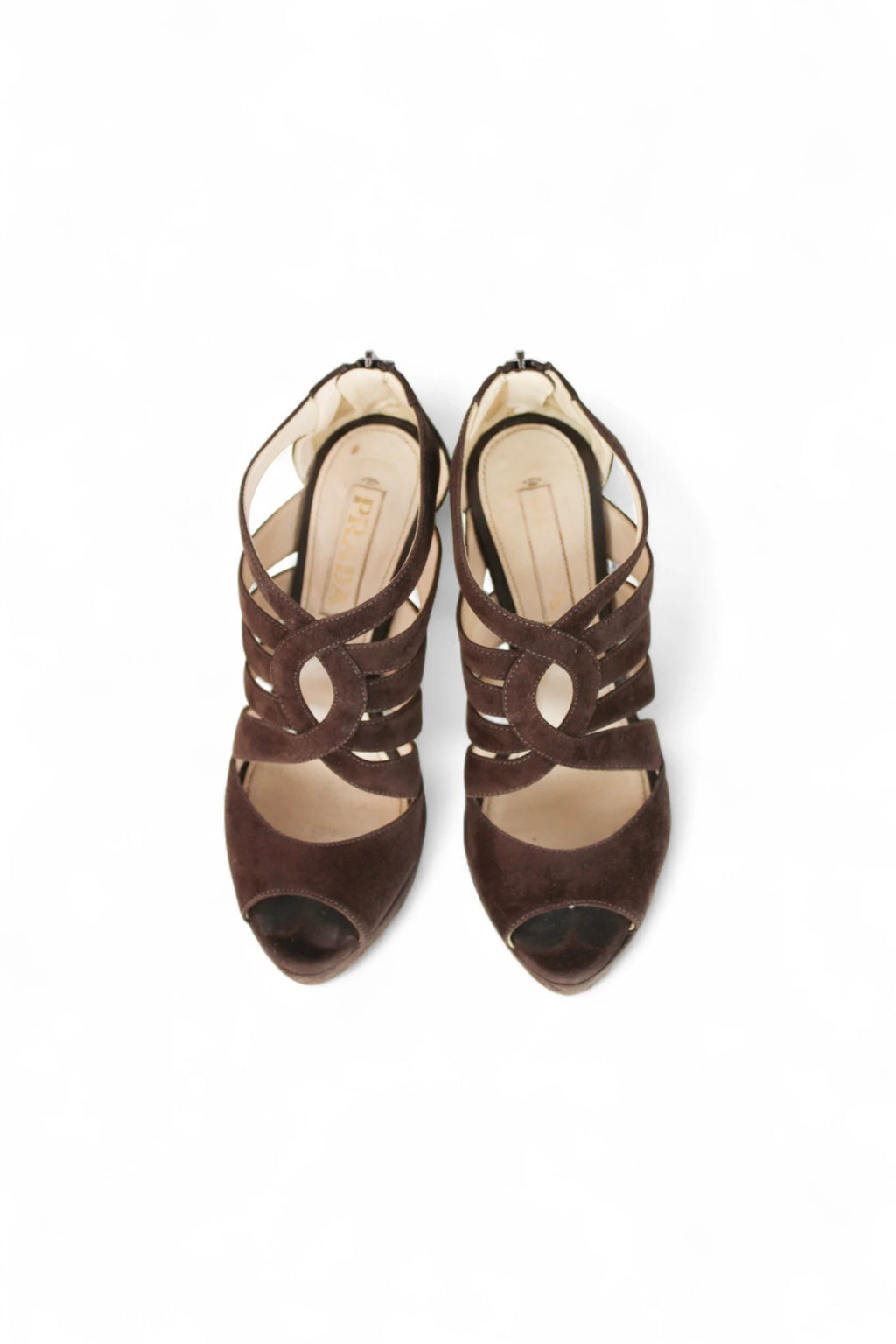 Brown Suede Sandals