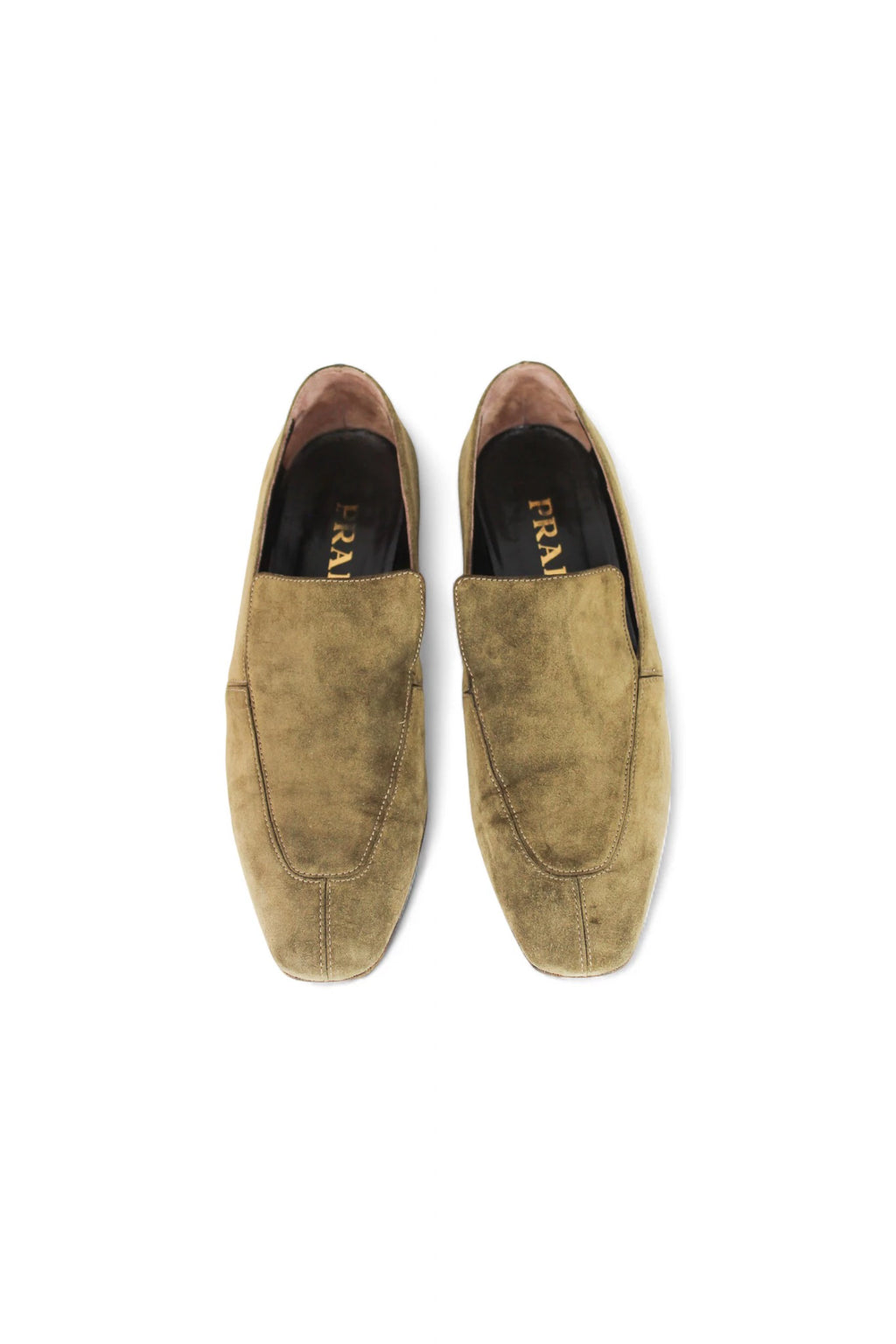 Coffee Brown Suede Loafers