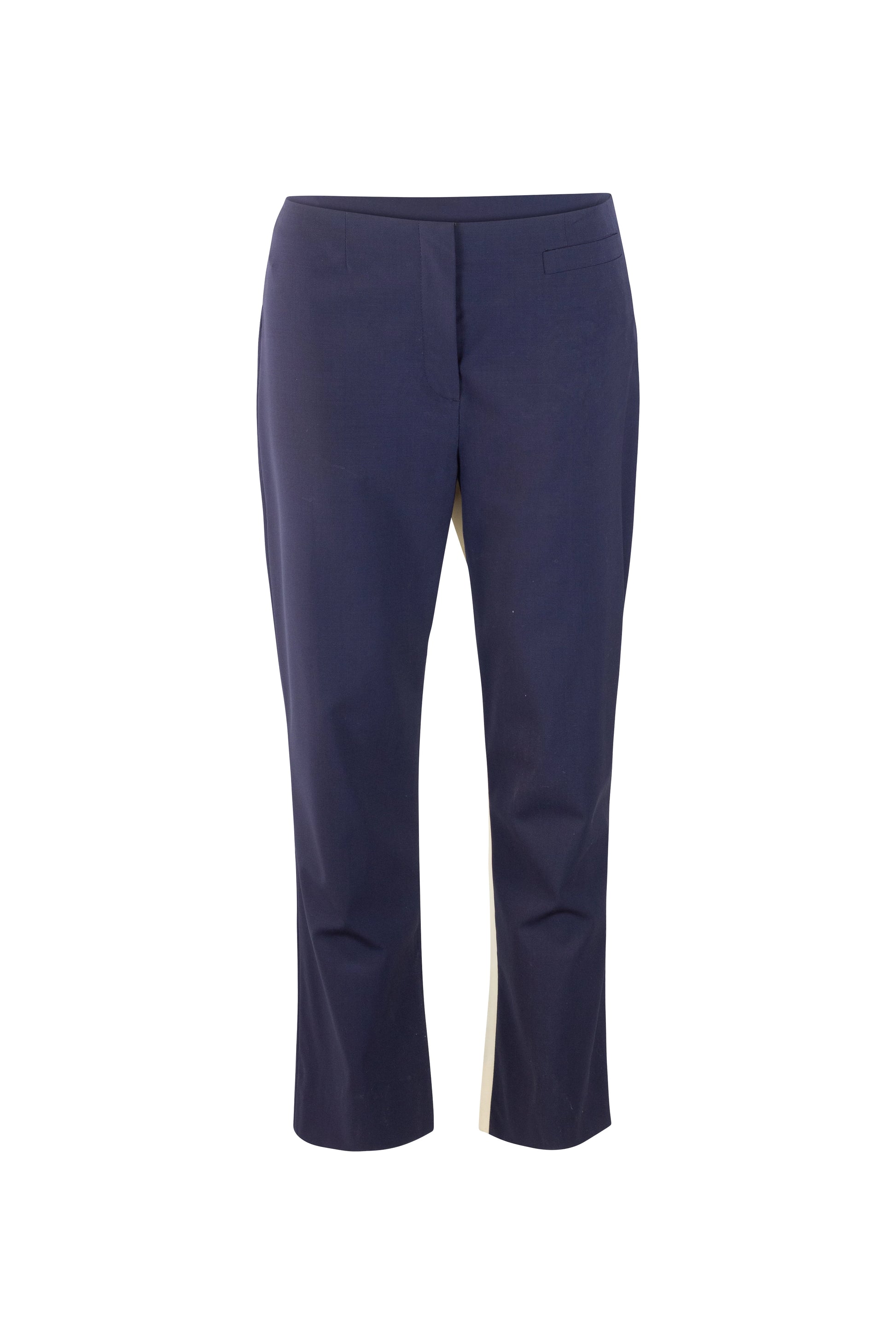Wool Trousers with Subtle Trumpet Leg