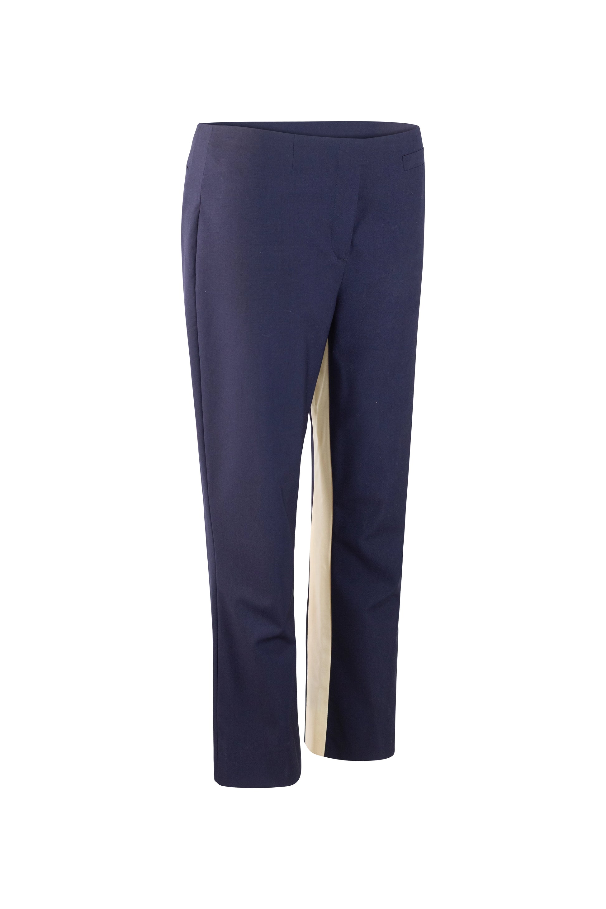 Wool Trousers with Subtle Trumpet Leg